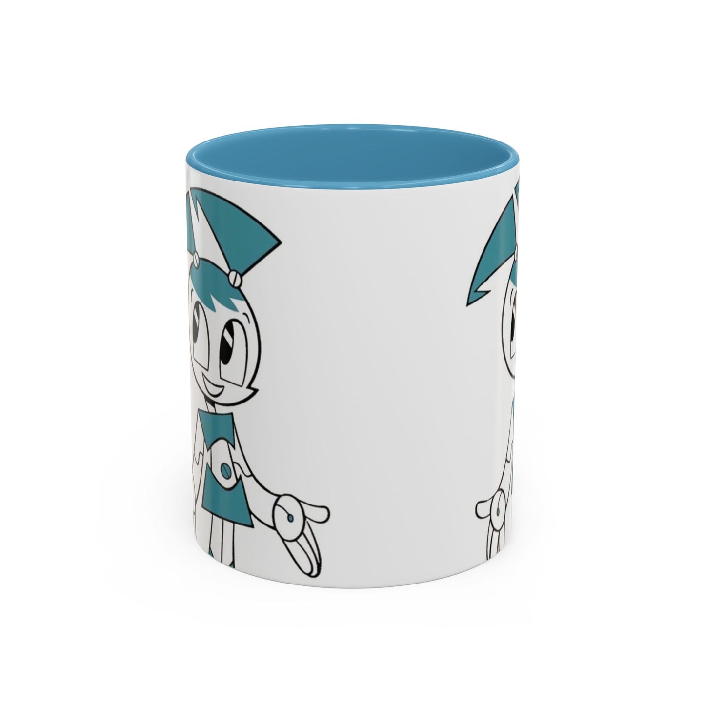 Whimsical Robot Accent Coffee Mug, Cute Gift for Robot Lovers, Fun Kitchen Decor, Perfect for Birthdays, Holidays, and Everyday Use