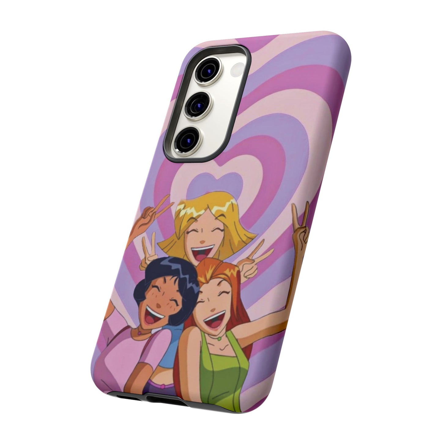 Colorful Phone Case with Cheerful Design, Fun Accessories, Gift for Teens, Trendy Tech Cover, Girls' Birthday Present