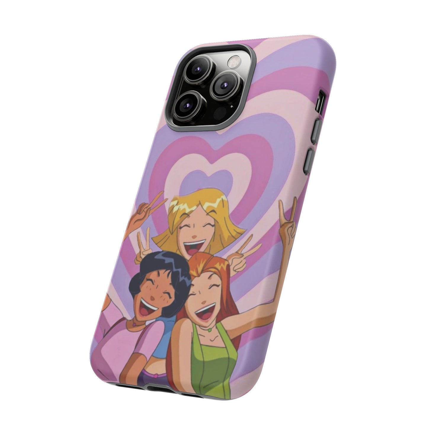 Colorful Phone Case with Cheerful Design, Fun Accessories, Gift for Teens, Trendy Tech Cover, Girls' Birthday Present