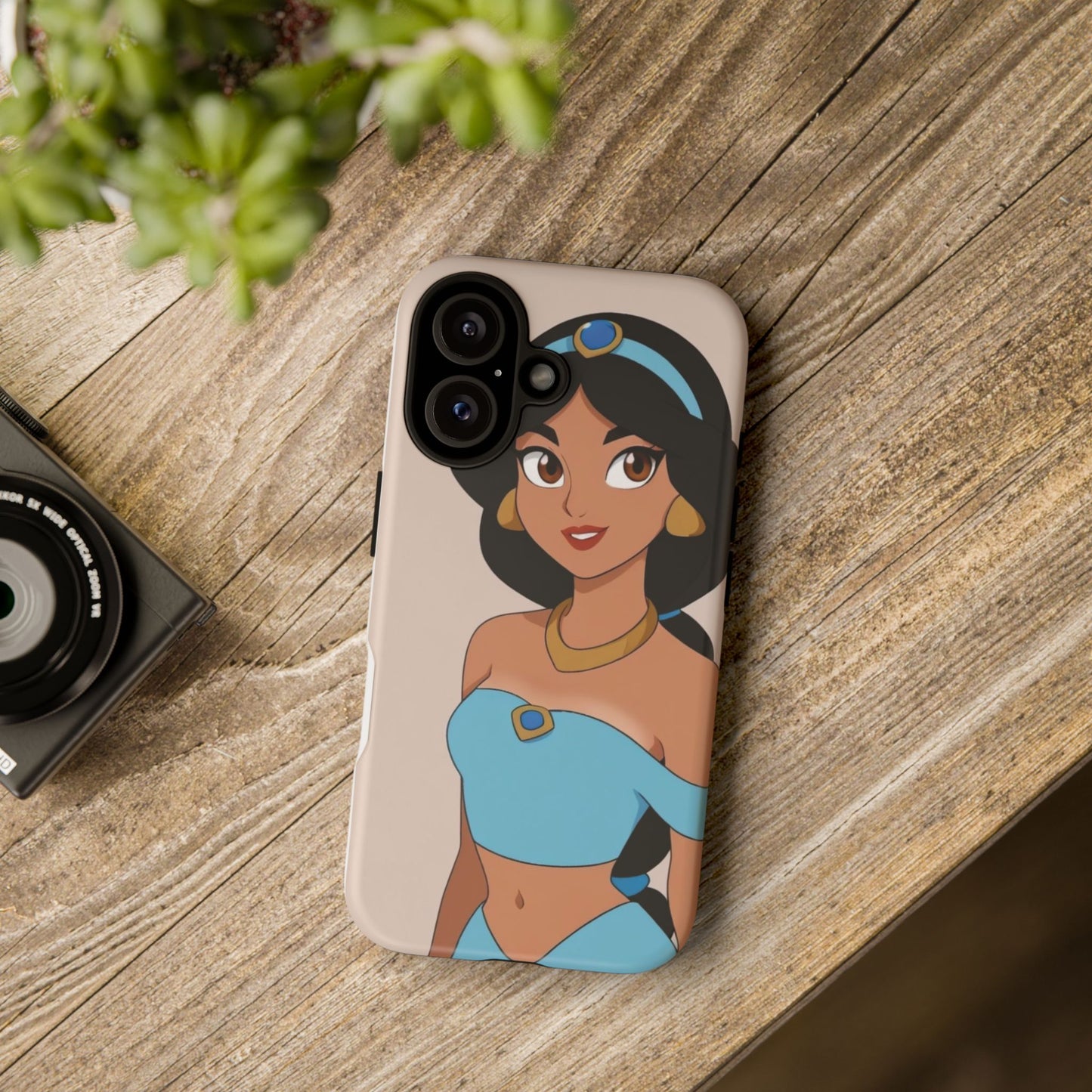 Vibrant Phone Case Featuring Jasmine | Tough Cases, Disney-Inspired, Cute Cover, Gift for Disney Fans, Smartphone Accessory