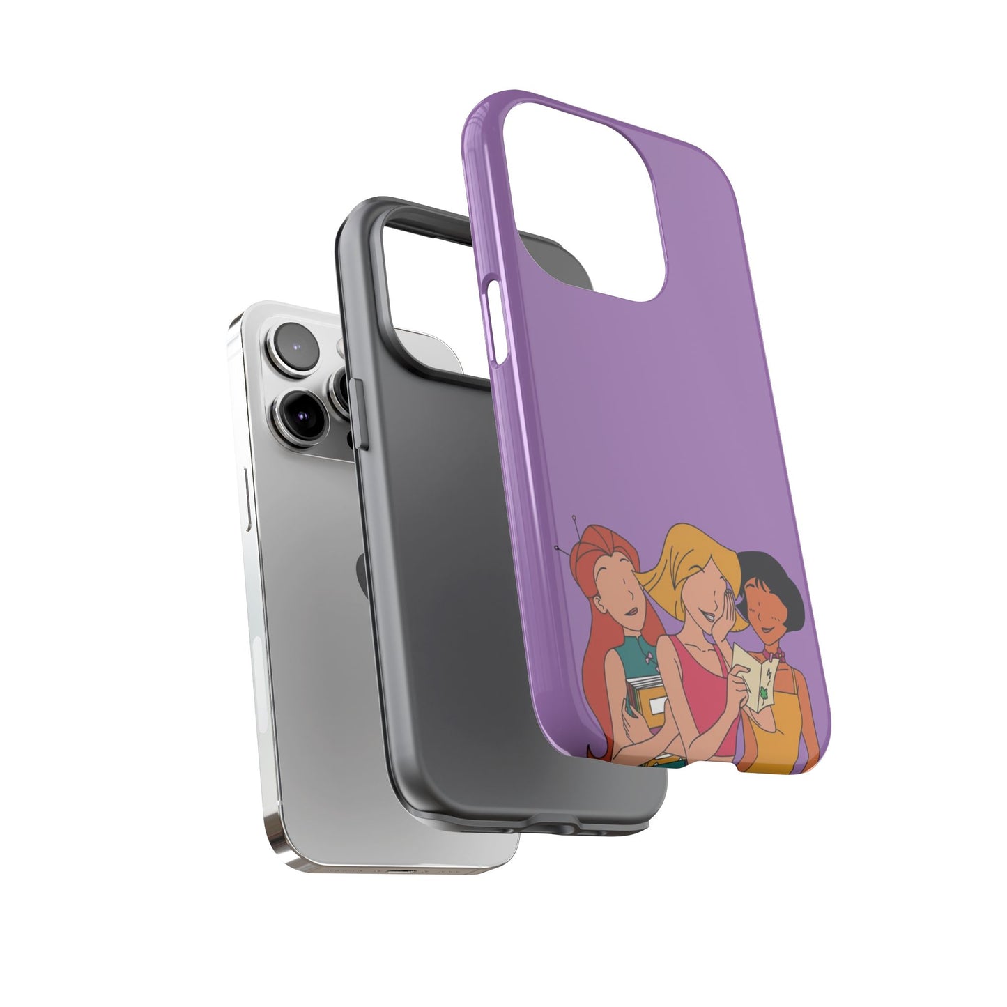 Colorful Phone Case, Cute Tough Cases for Teens, Friendship Gifts, Cartoon Aesthetic Phone Accessories, Fun & Stylish Mobile Covers