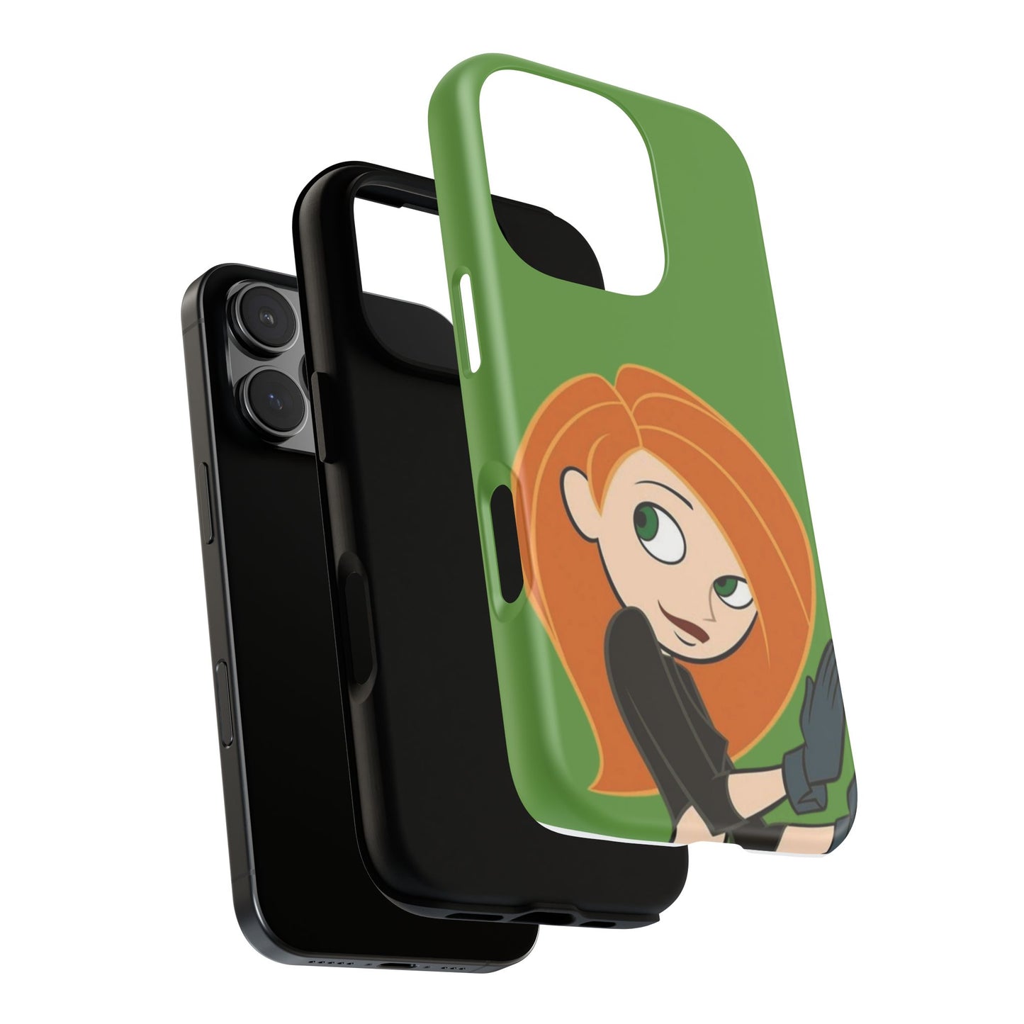 Kim Possible Phone Case, Tough Cases for Teens, Cartoon Accessories, Gift for Her, Pop Culture Merchandise, Fun Tech Gear
