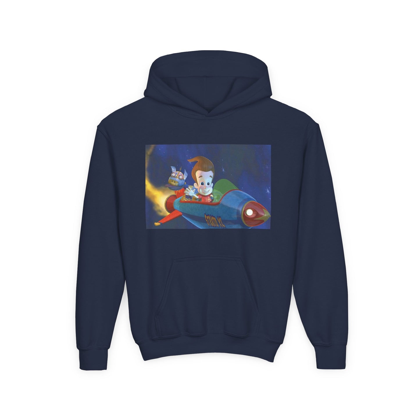 Kids Space Adventure Hoodie - Perfect for Playtime, Unique Gift, Cozy Apparel, Cartoon Theme, Fun and Imaginative