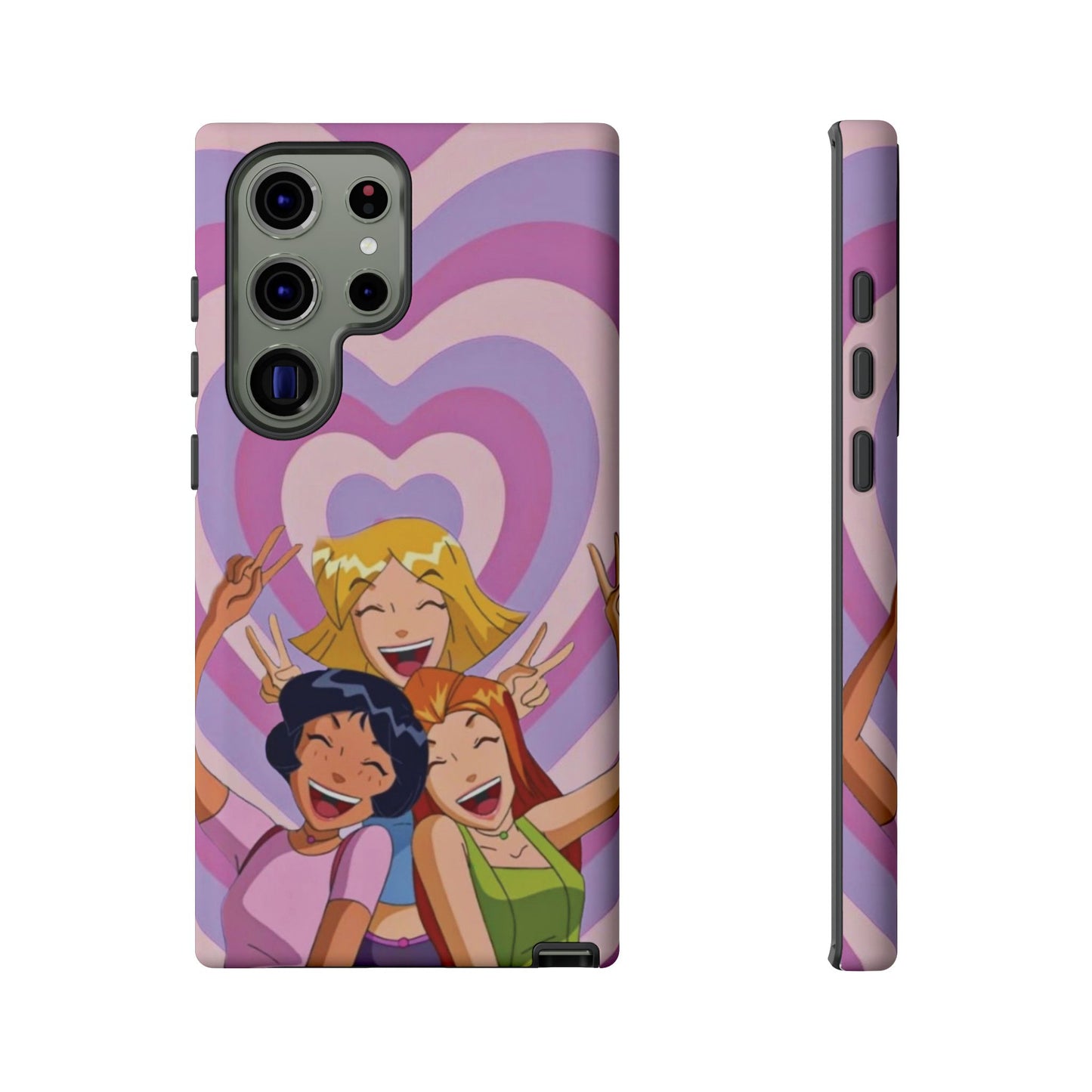 Colorful Phone Case with Cheerful Design, Fun Accessories, Gift for Teens, Trendy Tech Cover, Girls' Birthday Present