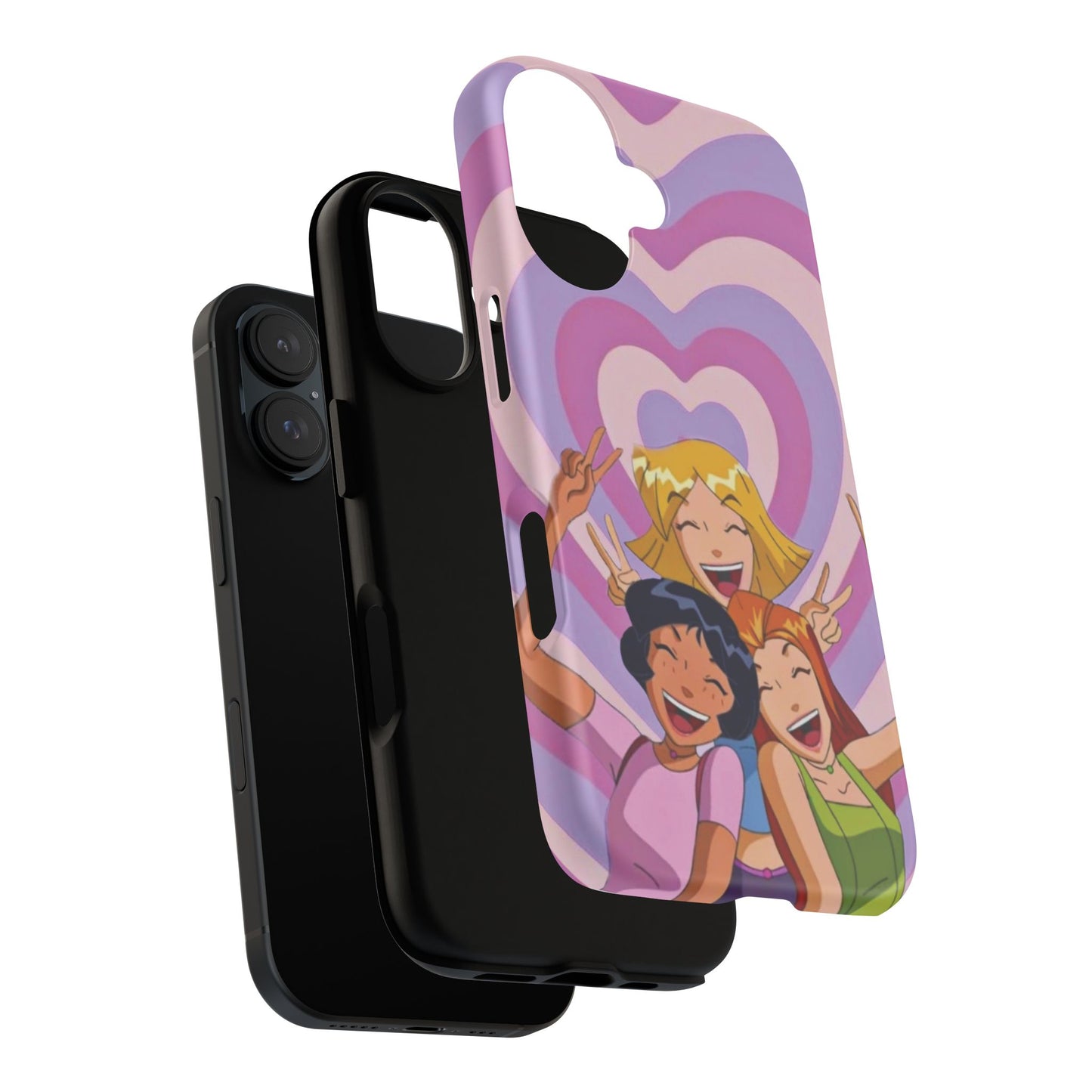 Colorful Phone Case with Cheerful Design, Fun Accessories, Gift for Teens, Trendy Tech Cover, Girls' Birthday Present