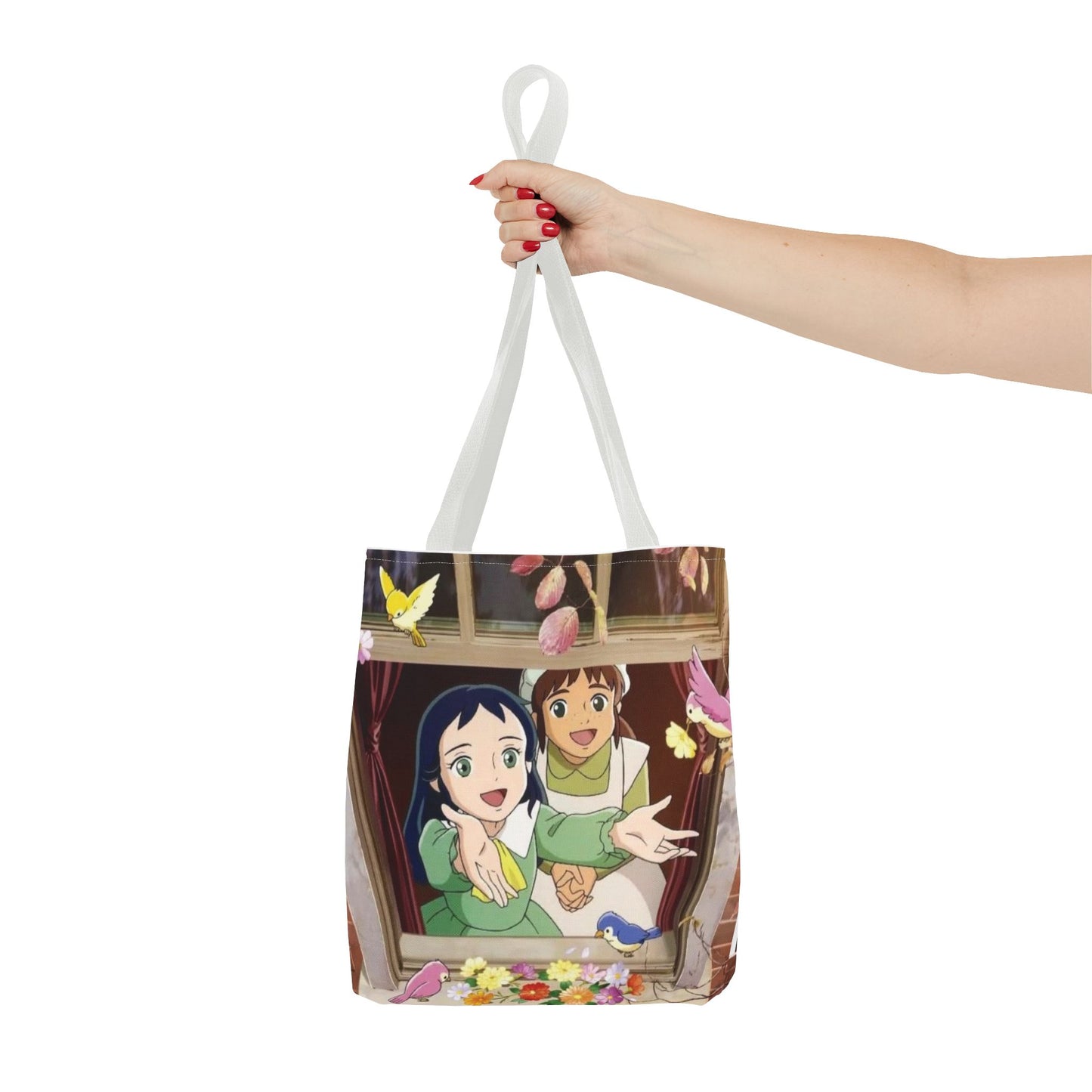 Anime-Inspired Tote Bag, Perfect for Gift Giving, Everyday Use, Eco-Friendly, Shopping, Library