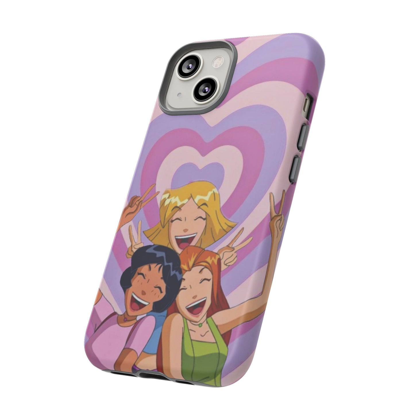 Colorful Phone Case with Cheerful Design, Fun Accessories, Gift for Teens, Trendy Tech Cover, Girls' Birthday Present