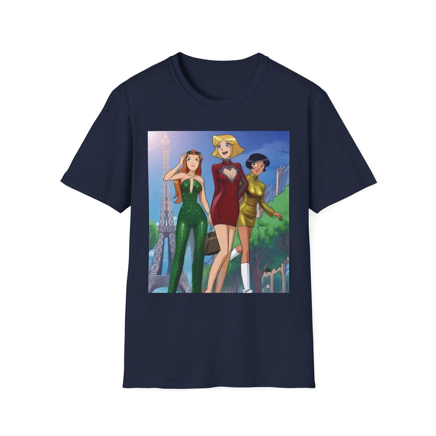 Stylish Graphic T-Shirt: Parisian Chic Women, Fashion Lovers Gift, Trendy Tee, Casual Wear, Travel Inspiration