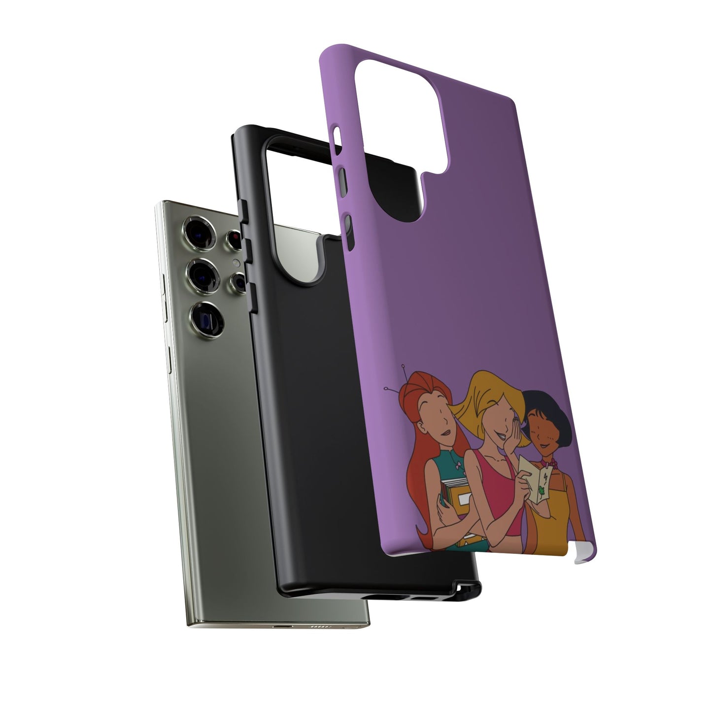 Colorful Phone Case, Cute Tough Cases for Teens, Friendship Gifts, Cartoon Aesthetic Phone Accessories, Fun & Stylish Mobile Covers
