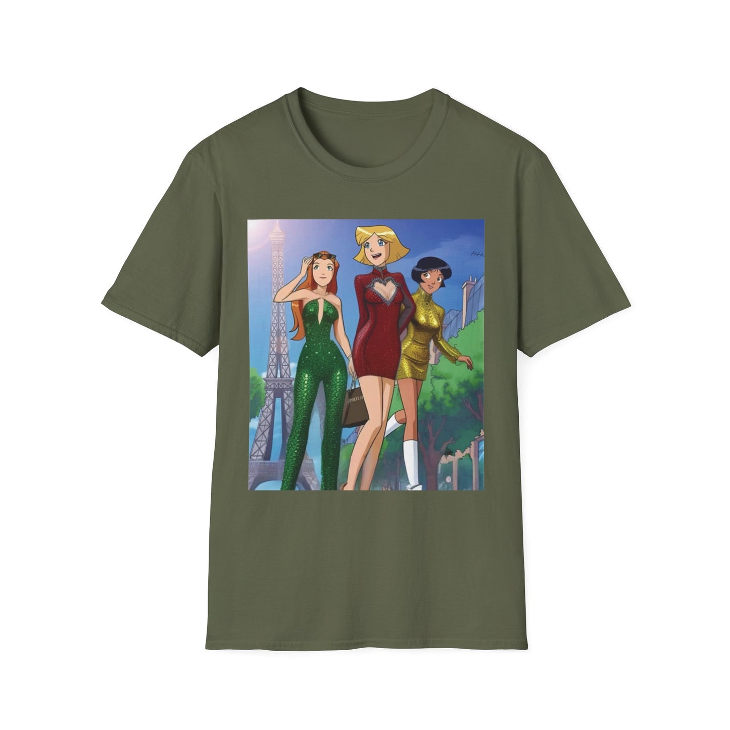 Stylish Graphic T-Shirt: Parisian Chic Women, Fashion Lovers Gift, Trendy Tee, Casual Wear, Travel Inspiration