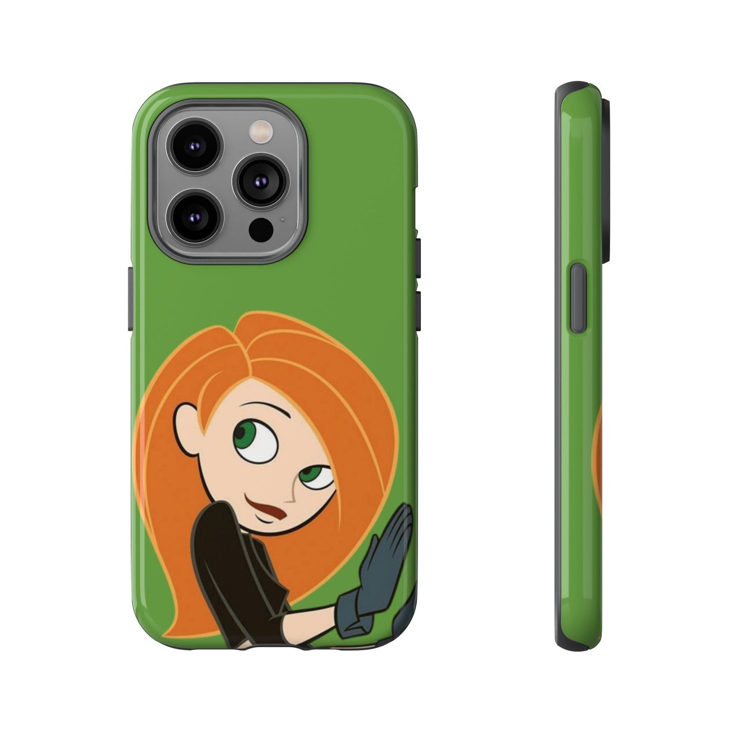 Kim Possible Phone Case, Tough Cases for Teens, Cartoon Accessories, Gift for Her, Pop Culture Merchandise, Fun Tech Gear