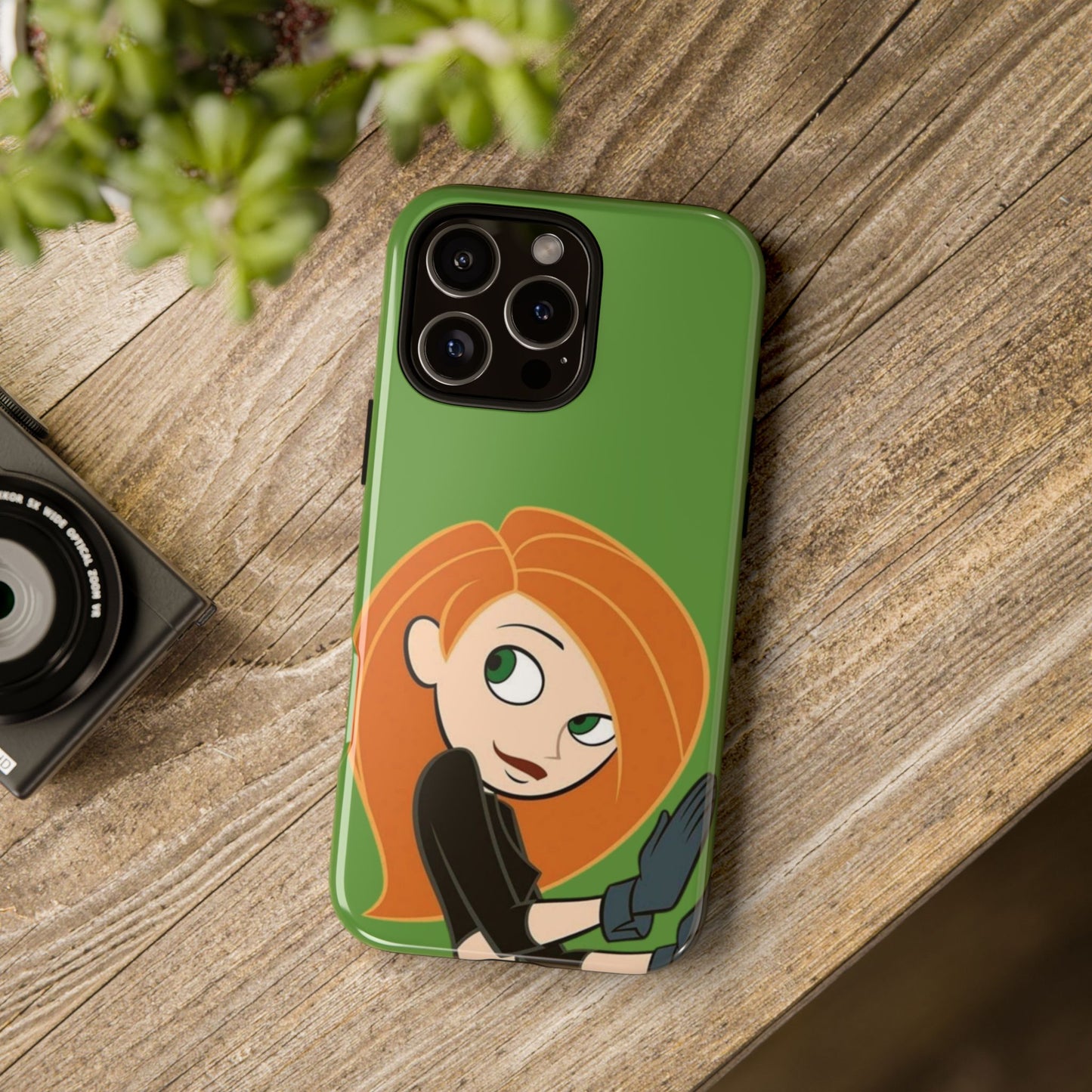Kim Possible Phone Case, Tough Cases for Teens, Cartoon Accessories, Gift for Her, Pop Culture Merchandise, Fun Tech Gear