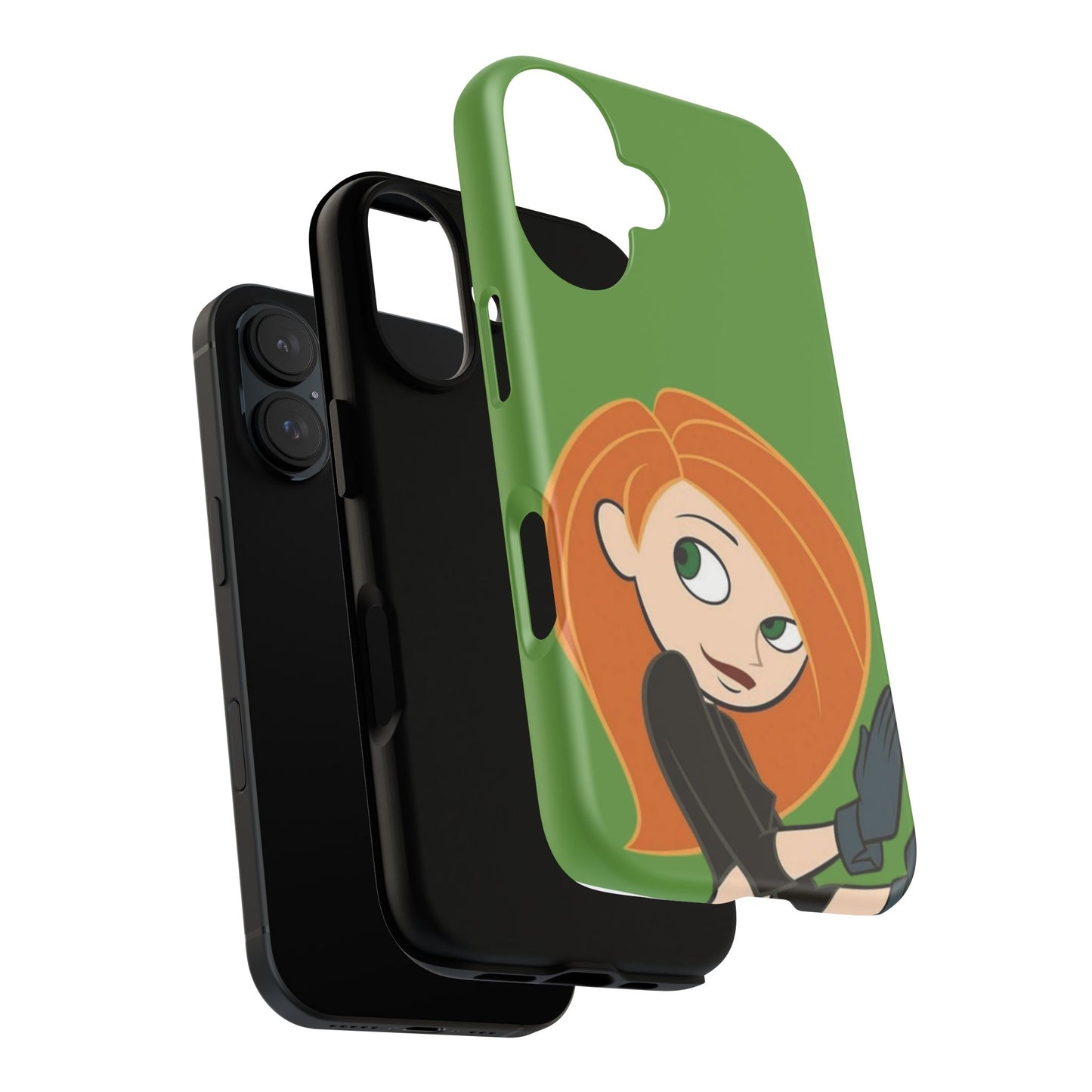Kim Possible Phone Case, Tough Cases for Teens, Cartoon Accessories, Gift for Her, Pop Culture Merchandise, Fun Tech Gear