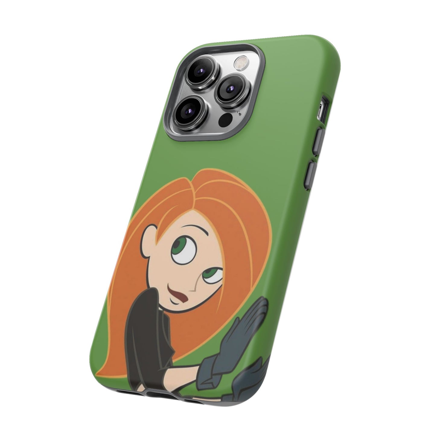 Kim Possible Phone Case, Tough Cases for Teens, Cartoon Accessories, Gift for Her, Pop Culture Merchandise, Fun Tech Gear