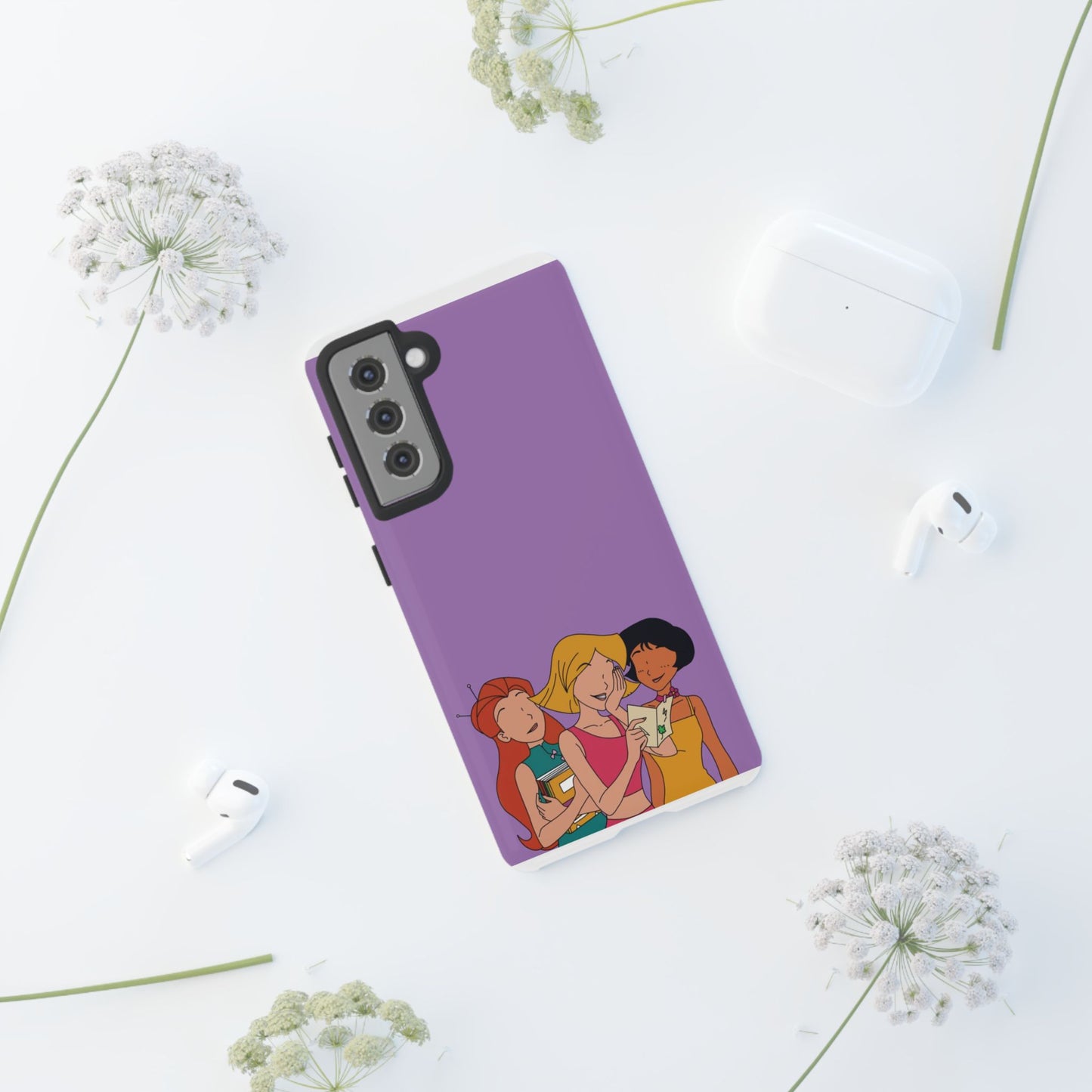 Colorful Phone Case, Cute Tough Cases for Teens, Friendship Gifts, Cartoon Aesthetic Phone Accessories, Fun & Stylish Mobile Covers