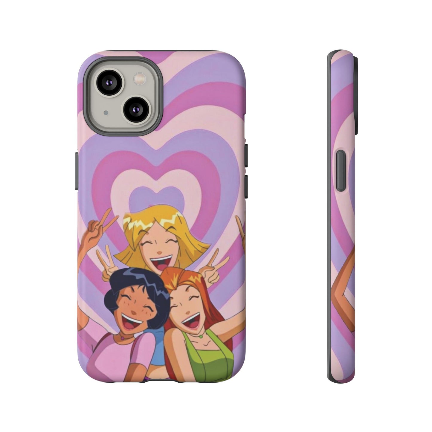Colorful Phone Case with Cheerful Design, Fun Accessories, Gift for Teens, Trendy Tech Cover, Girls' Birthday Present