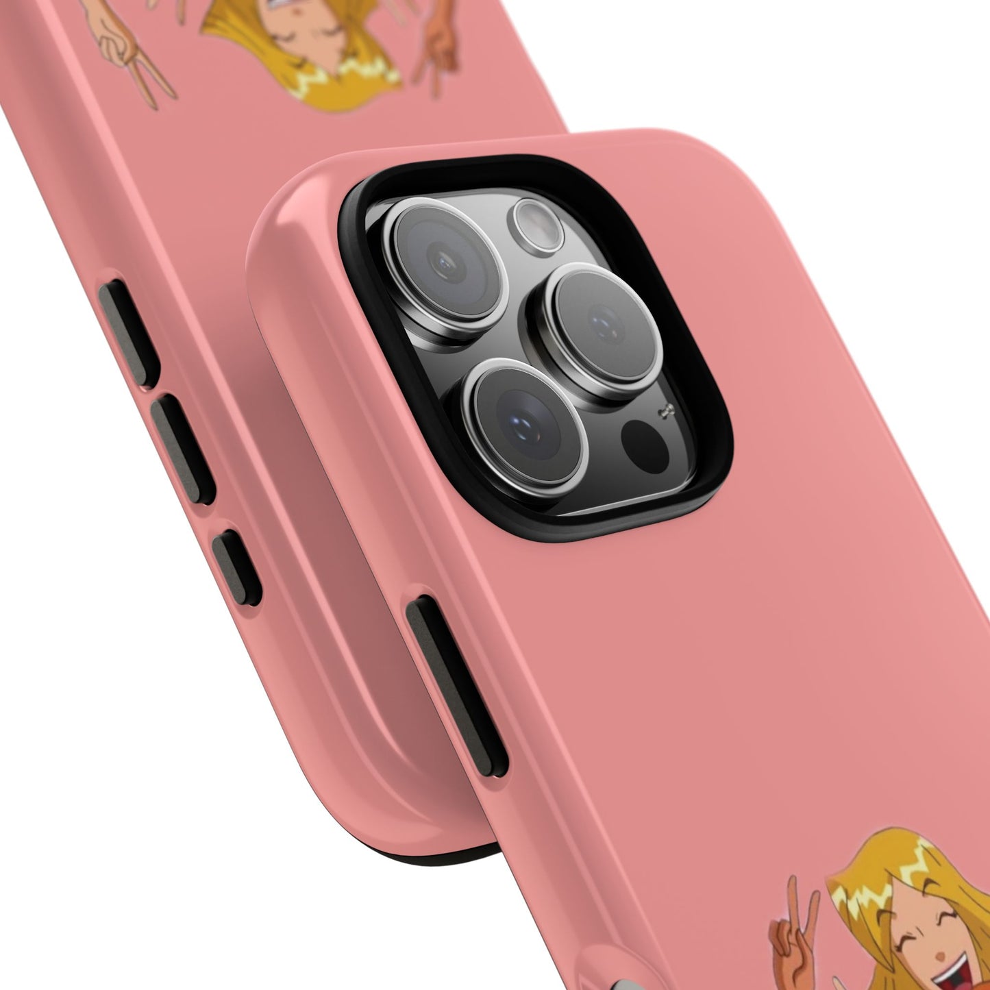 Playful Friendship Phone Case, Cute Girls Phone Cover, Tough Phone Case, Unique Tech Accessory, Gift for Friends, Fun Personalized Case