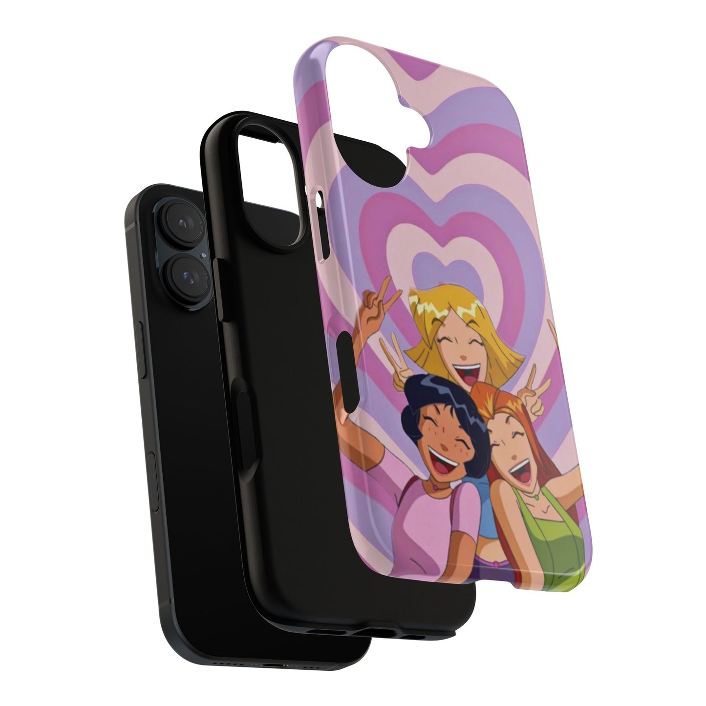 Colorful Phone Case with Cheerful Design, Fun Accessories, Gift for Teens, Trendy Tech Cover, Girls' Birthday Present