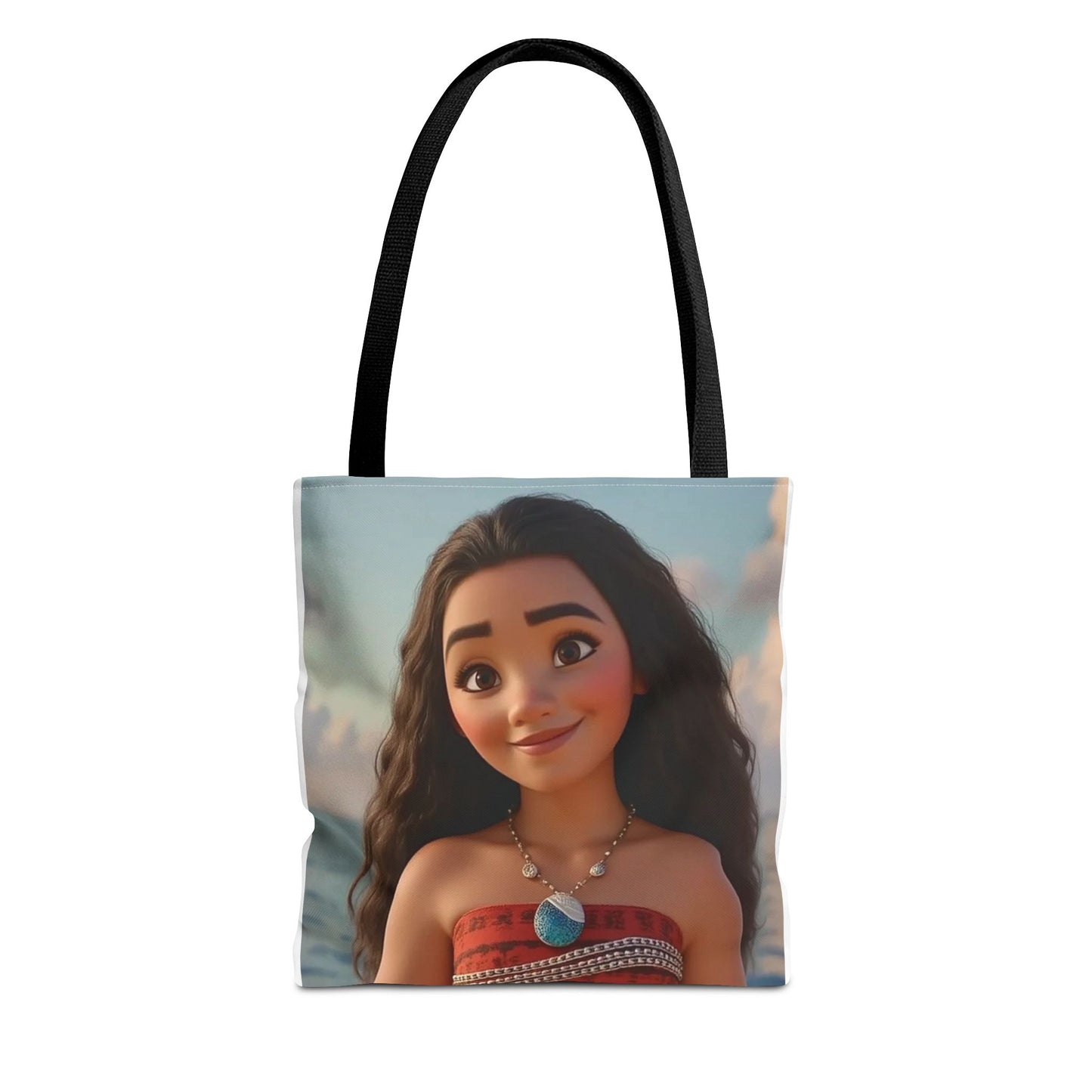 Moana-Inspired Tote Bag, Stylish Beach Tote, Gen Z Fashion, Vacation Accessory, Gift for Disney Lovers, Eco-Friendly Bag