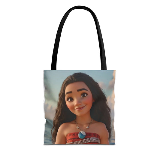 Moana-Inspired Tote Bag, Stylish Beach Tote, Gen Z Fashion, Vacation Accessory, Gift for Disney Lovers, Eco-Friendly Bag
