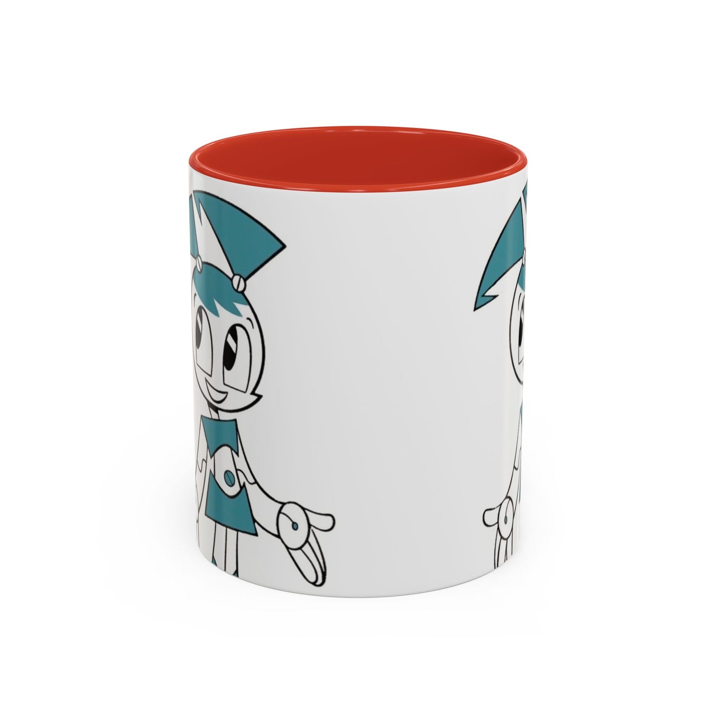 Whimsical Robot Accent Coffee Mug, Cute Gift for Robot Lovers, Fun Kitchen Decor, Perfect for Birthdays, Holidays, and Everyday Use