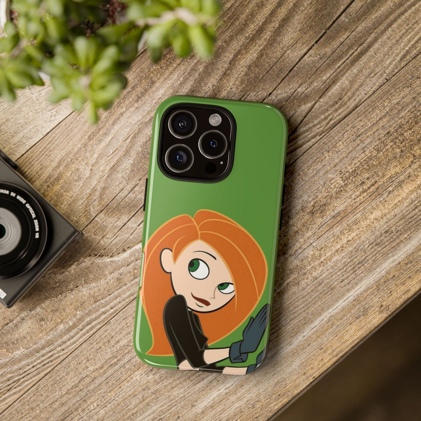Kim Possible Phone Case, Tough Cases for Teens, Cartoon Accessories, Gift for Her, Pop Culture Merchandise, Fun Tech Gear
