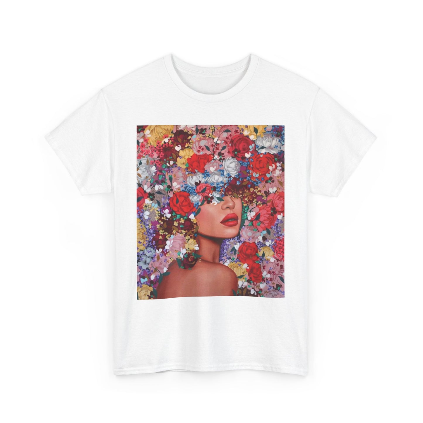 Floral Fashion Tee, Stylish Graphic Tee, Unisex Floral T-Shirt, Trendy Art Shirt, Perfect Gift for Flower Lovers