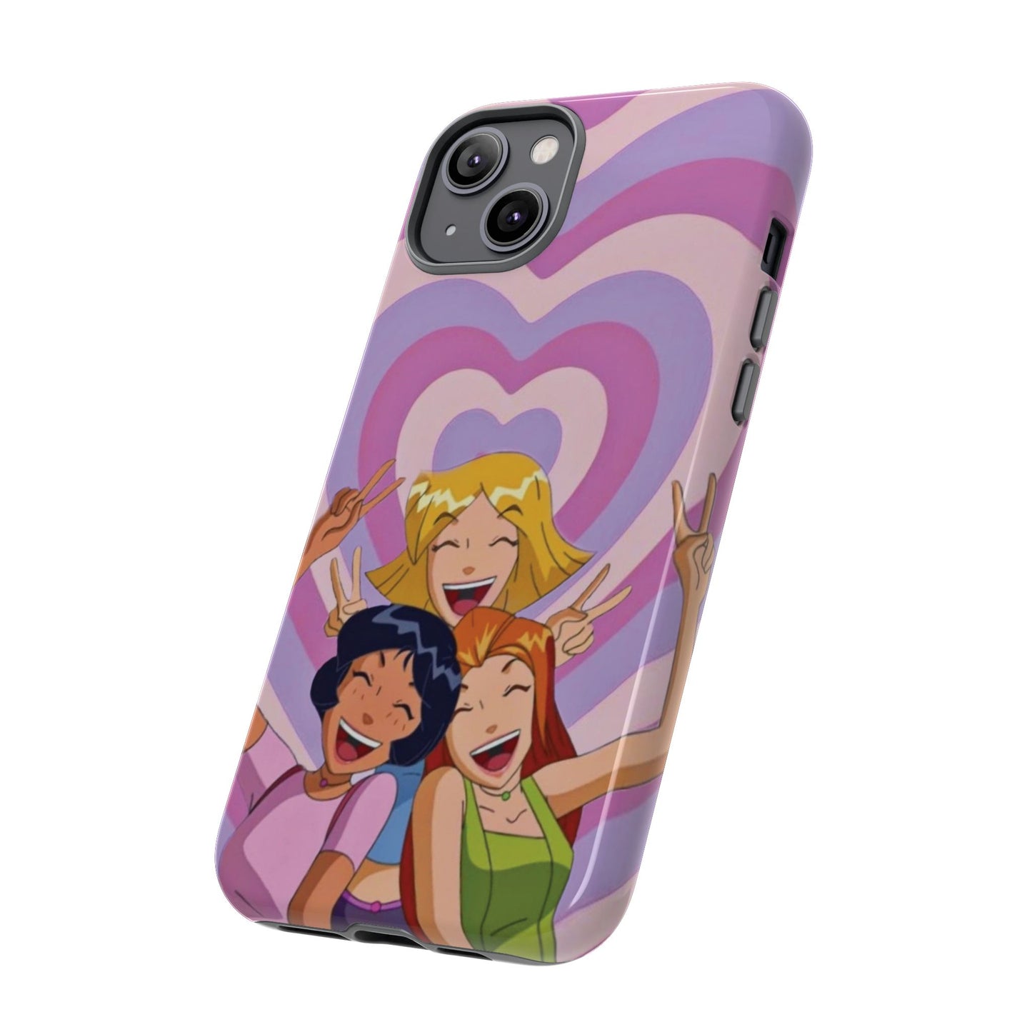 Colorful Phone Case with Cheerful Design, Fun Accessories, Gift for Teens, Trendy Tech Cover, Girls' Birthday Present