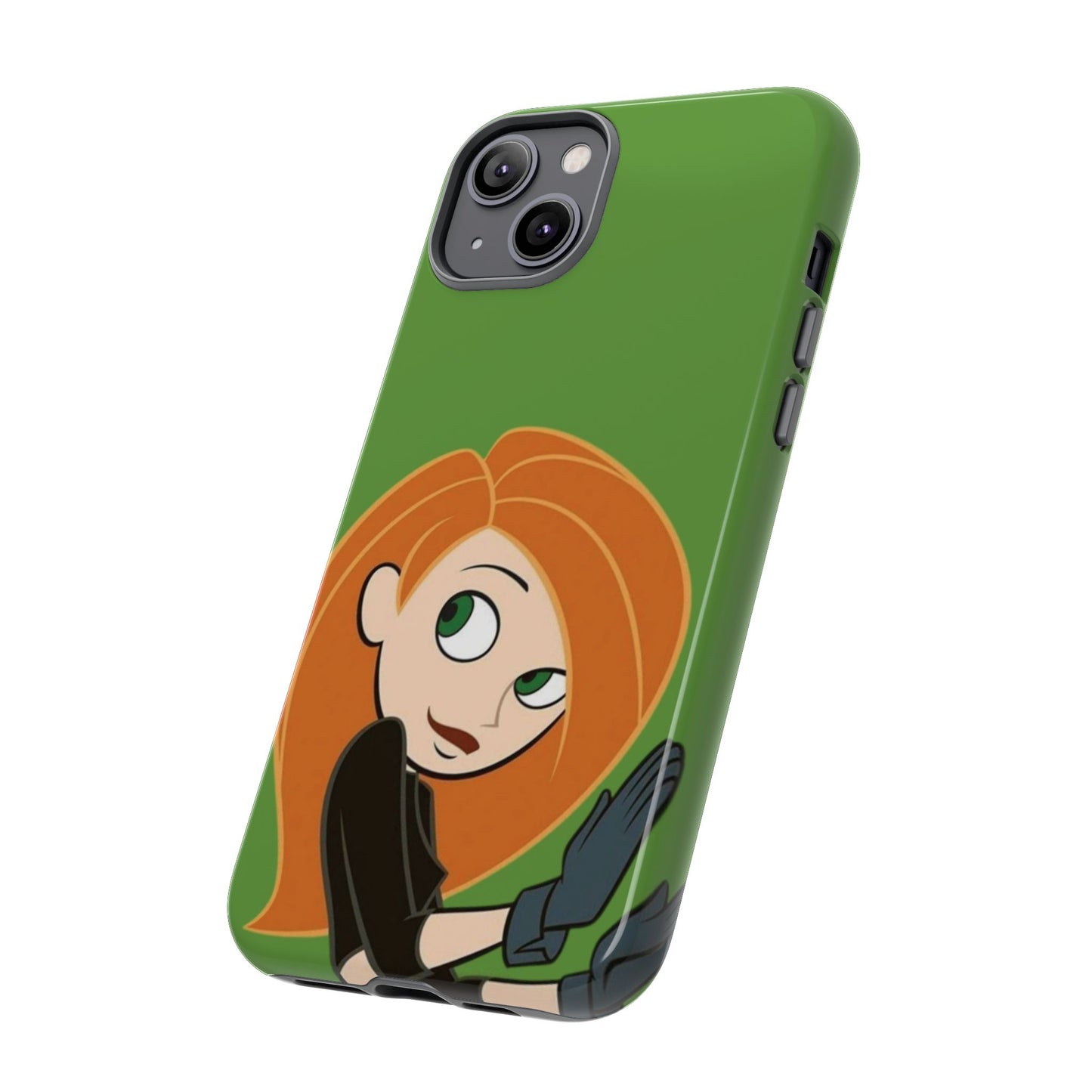 Kim Possible Phone Case, Tough Cases for Teens, Cartoon Accessories, Gift for Her, Pop Culture Merchandise, Fun Tech Gear