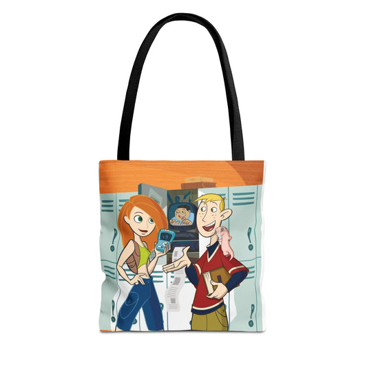 Fun Cartoon Tote Bag, Personalized School Accessory, Everyday Carryall, Unique G ift, Eco-Friendly Shopping Bag