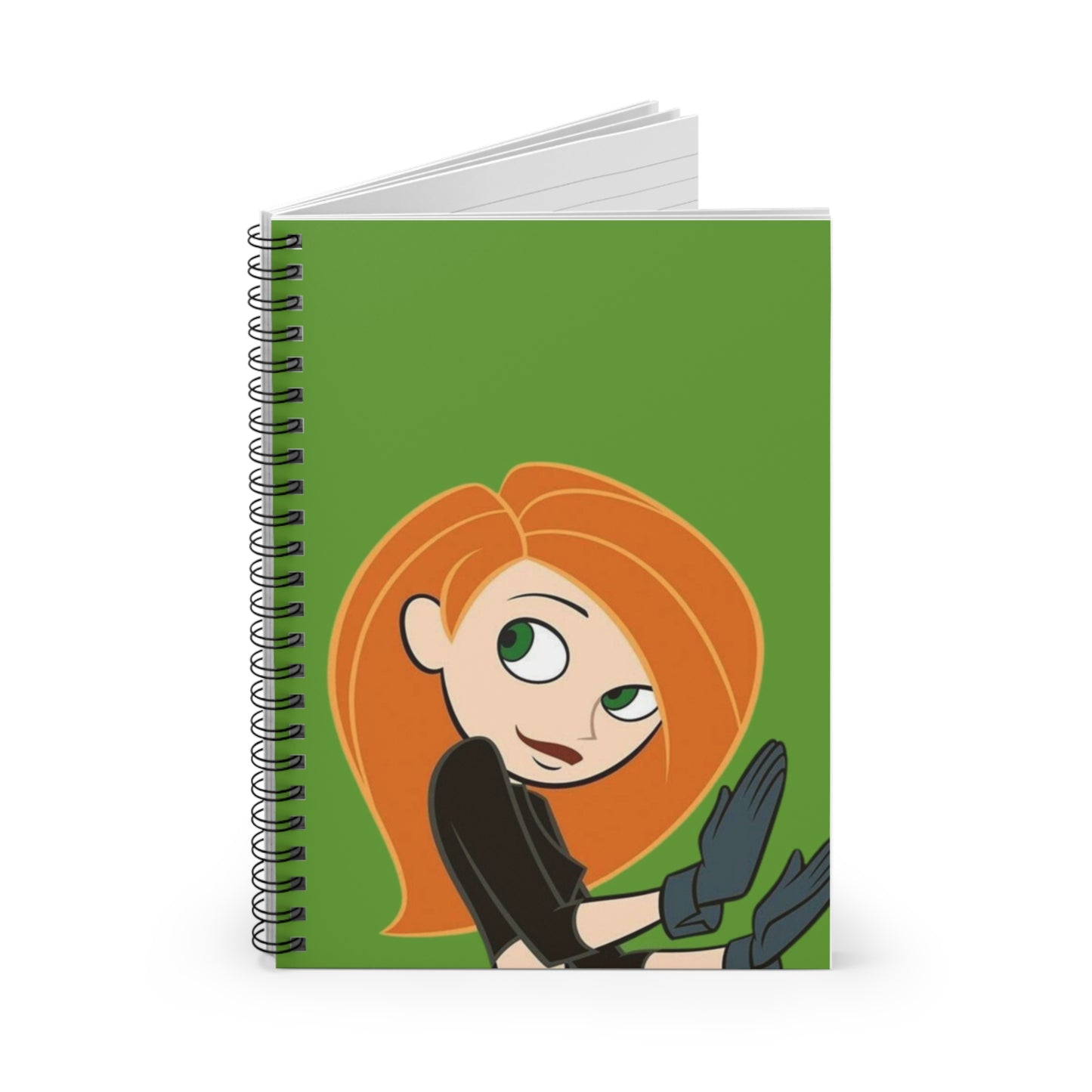 Kim Possible Spiral Notebook - Ruled Line, Cute Stationery, Adventure Journal, Gifts for Students, Personalized Notebooks, Holiday Gifts