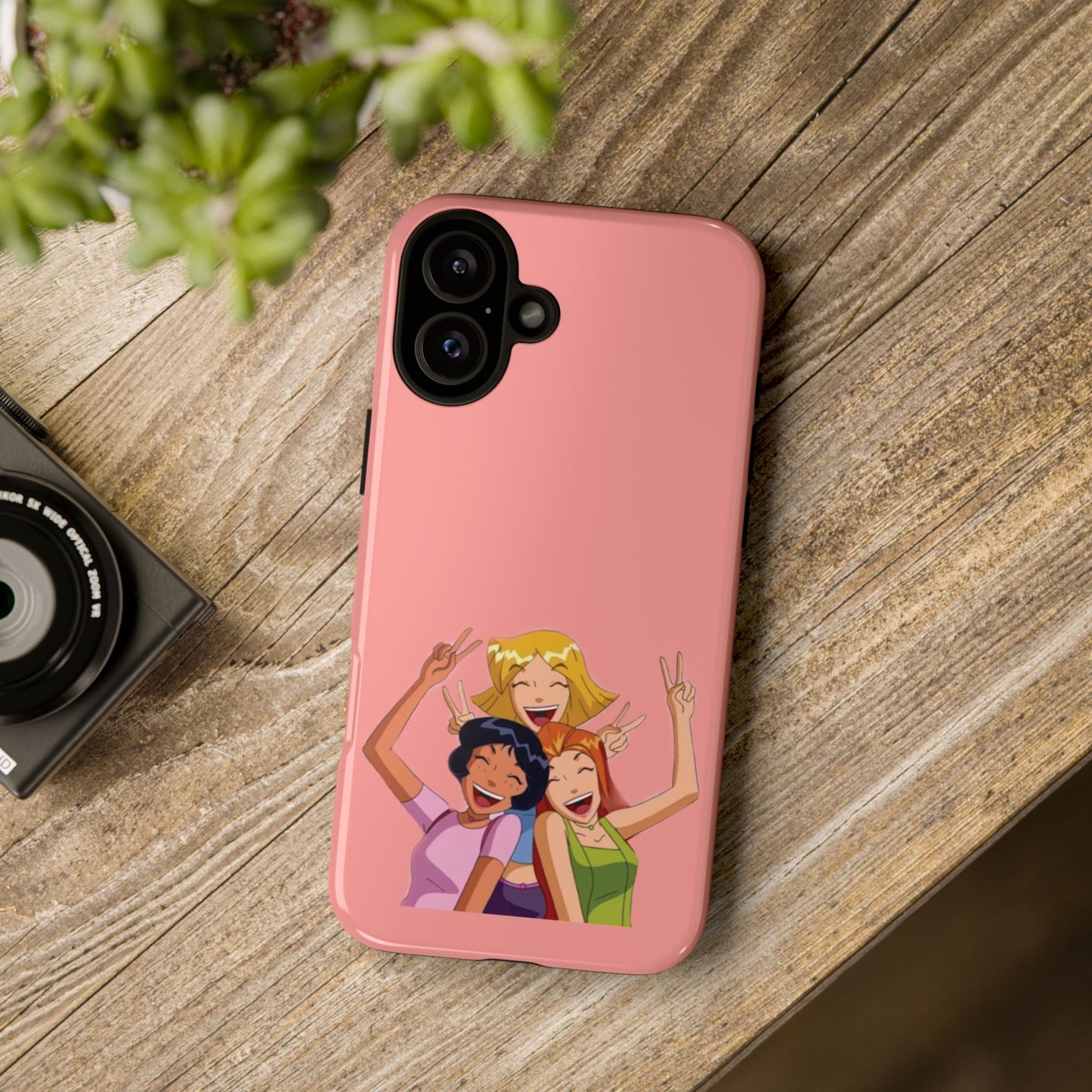Playful Friendship Phone Case, Cute Girls Phone Cover, Tough Phone Case, Unique Tech Accessory, Gift for Friends, Fun Personalized Case