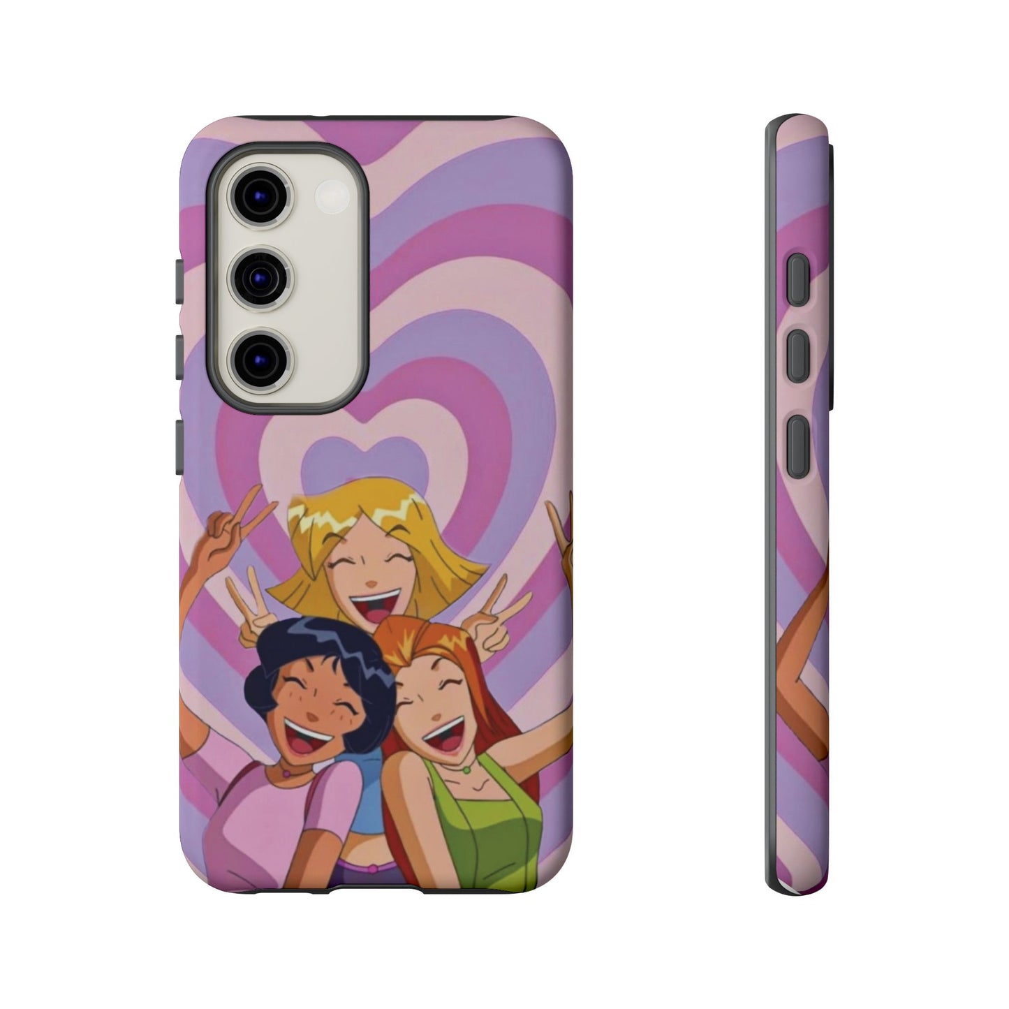 Colorful Phone Case with Cheerful Design, Fun Accessories, Gift for Teens, Trendy Tech Cover, Girls' Birthday Present