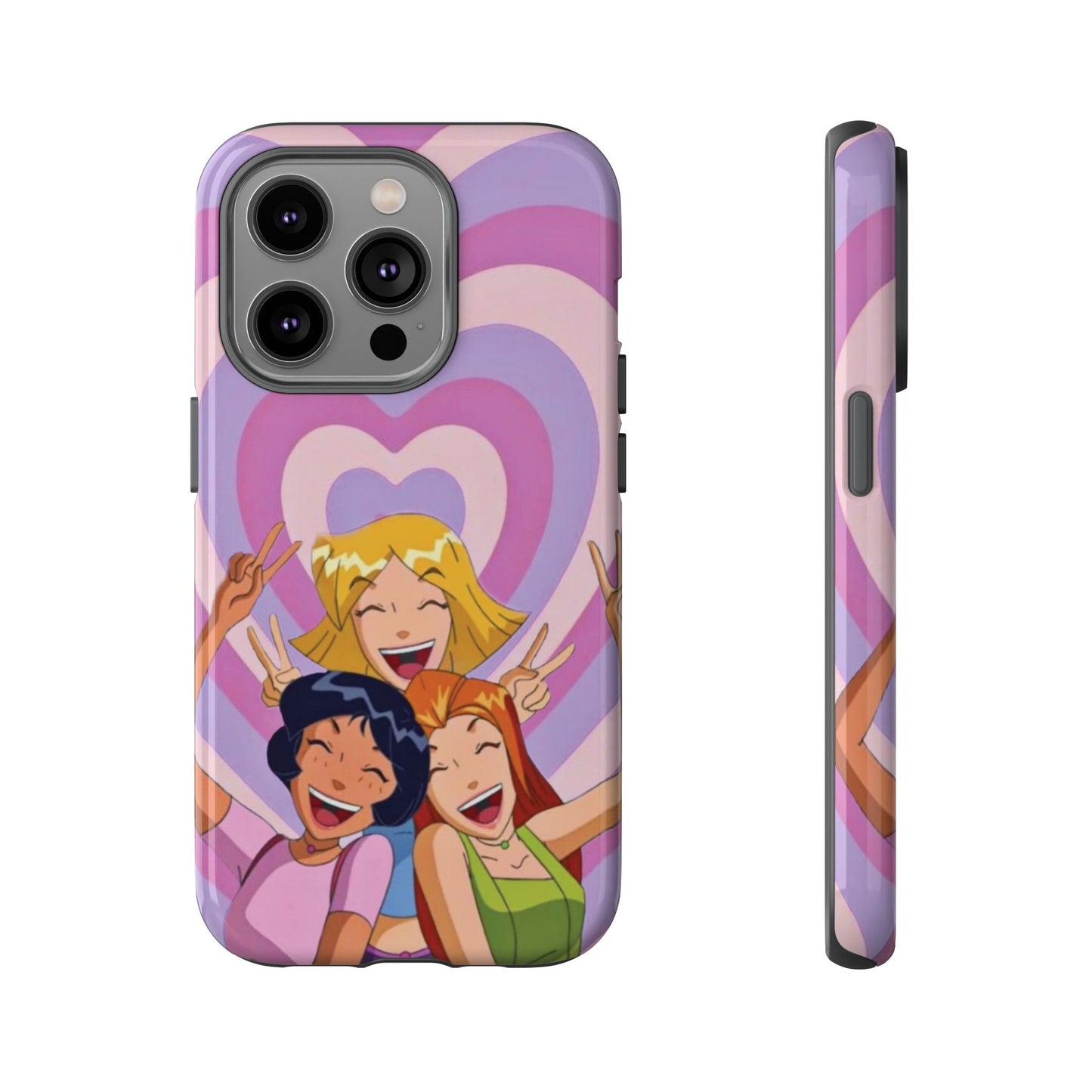Colorful Phone Case with Cheerful Design, Fun Accessories, Gift for Teens, Trendy Tech Cover, Girls' Birthday Present