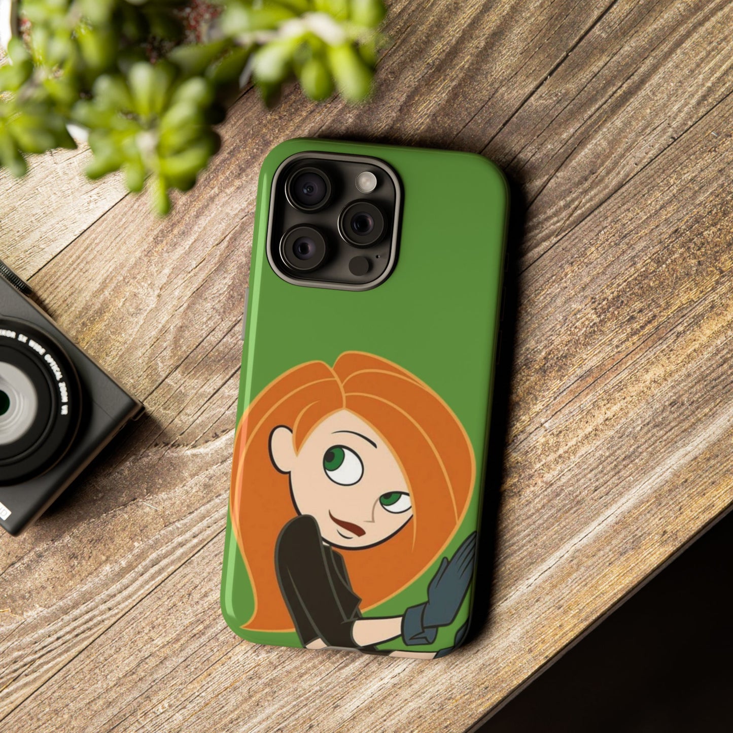 Kim Possible Phone Case, Tough Cases for Teens, Cartoon Accessories, Gift for Her, Pop Culture Merchandise, Fun Tech Gear