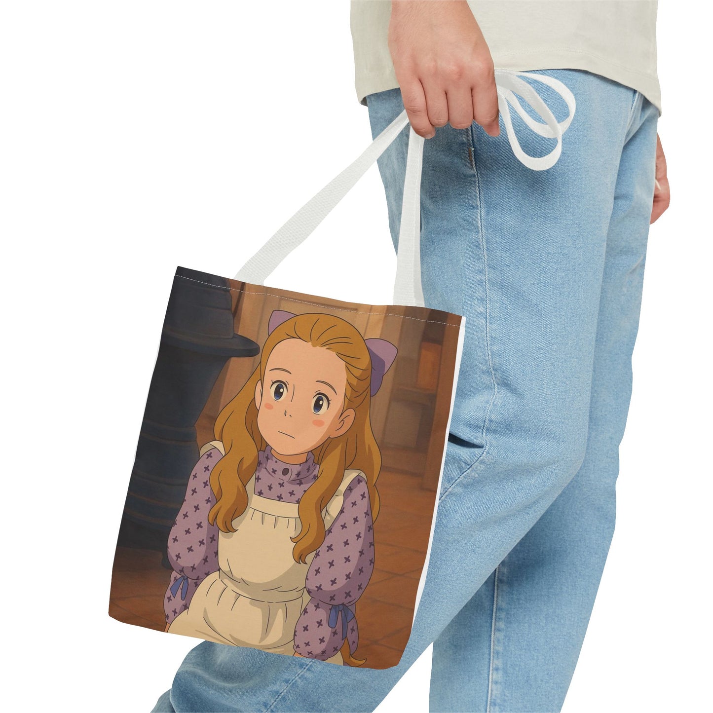 Anime Character Tote Bag, Cute Bag for School, Stylish Purse for Fans, Gift for Birthdays, Everyday Casual Use