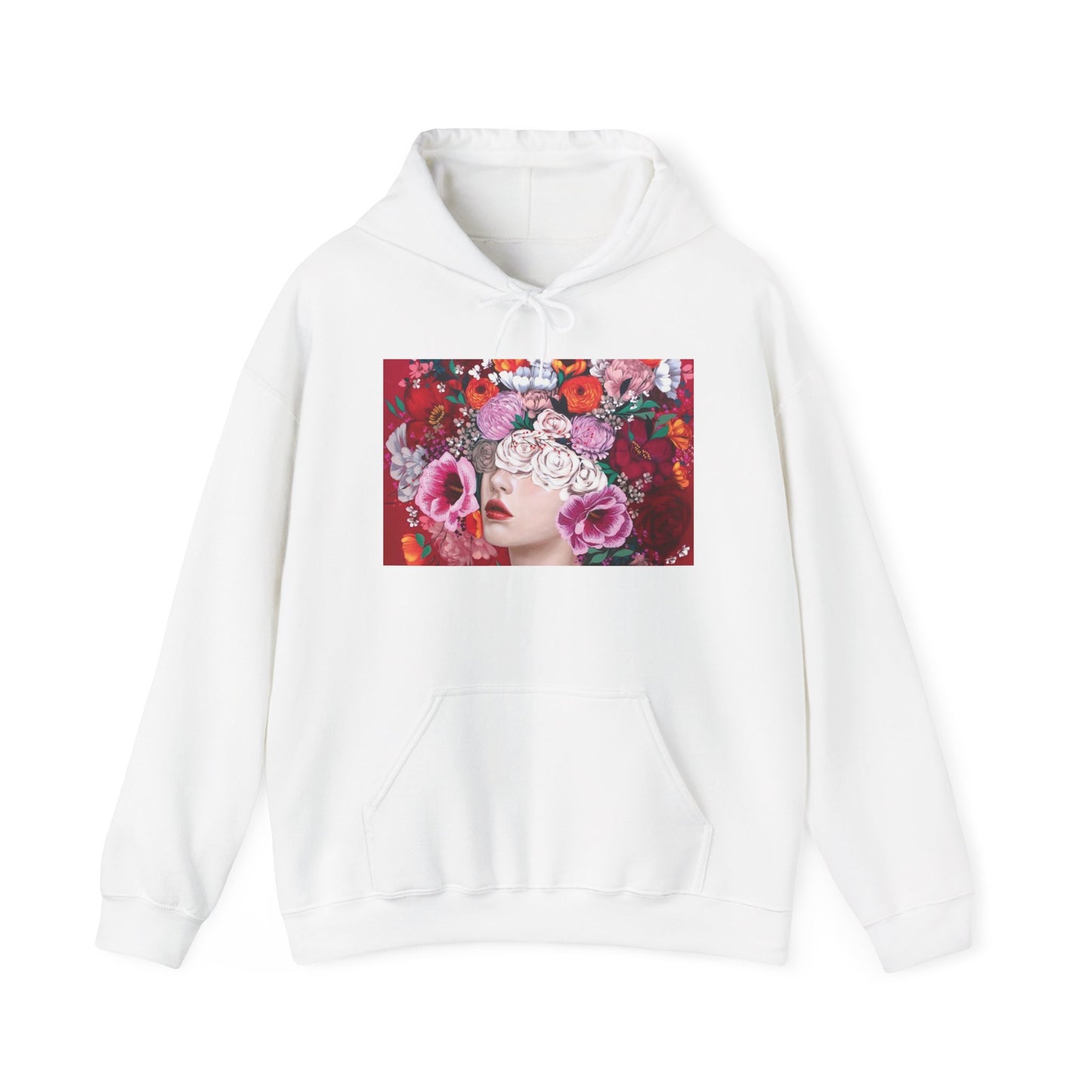 Floral Dreamscape Hoodie: Cozy Sweatshirt with Artistic Floral Design for Art Lovers, Gift for Her, Spring Fashion, Boho Style, [...]