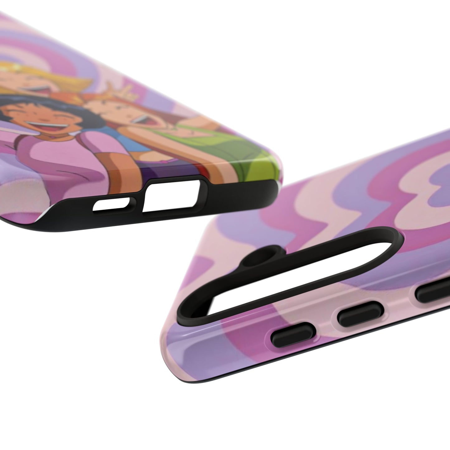 Colorful Phone Case with Cheerful Design, Fun Accessories, Gift for Teens, Trendy Tech Cover, Girls' Birthday Present