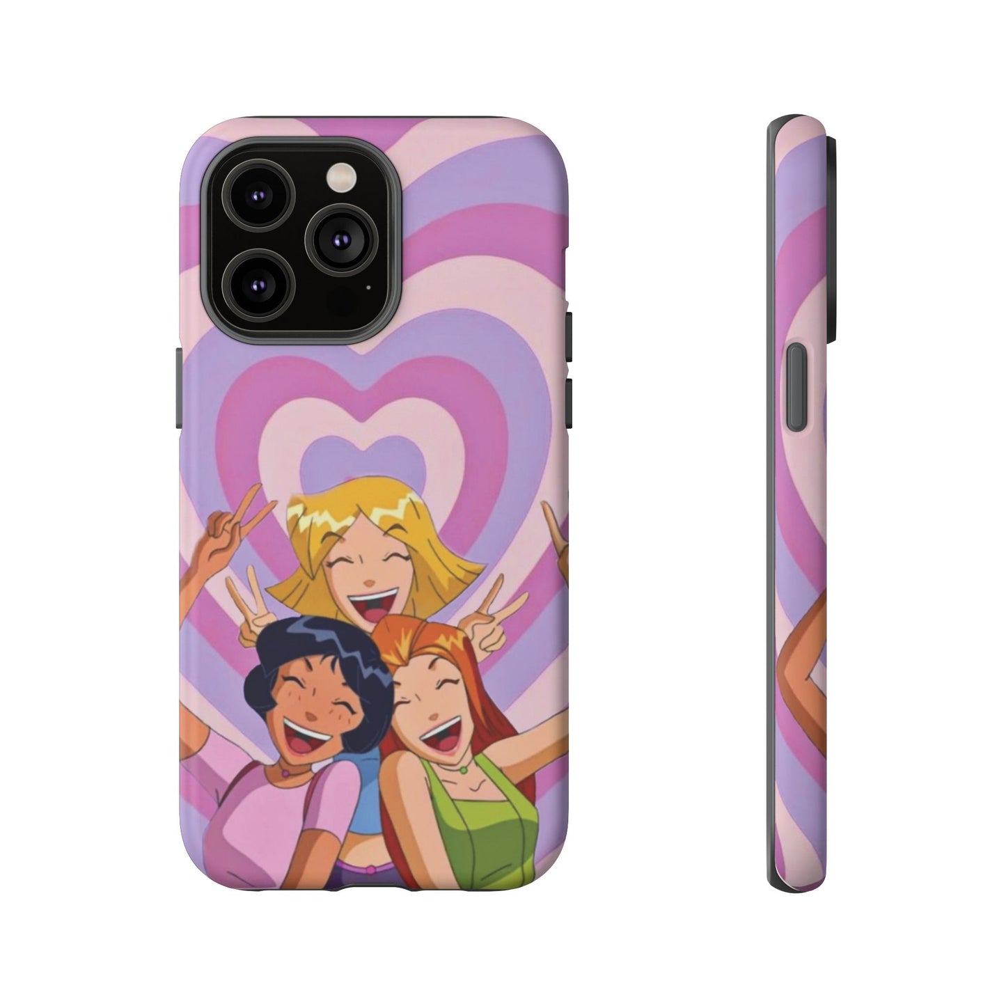 Colorful Phone Case with Cheerful Design, Fun Accessories, Gift for Teens, Trendy Tech Cover, Girls' Birthday Present
