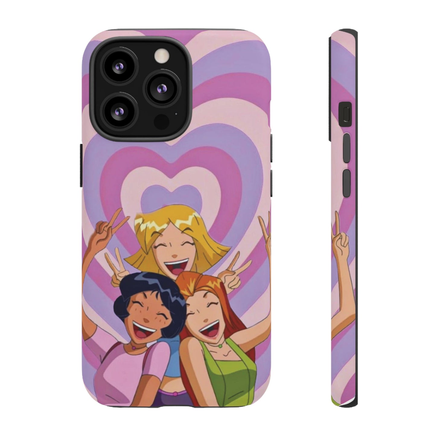 Colorful Phone Case with Cheerful Design, Fun Accessories, Gift for Teens, Trendy Tech Cover, Girls' Birthday Present