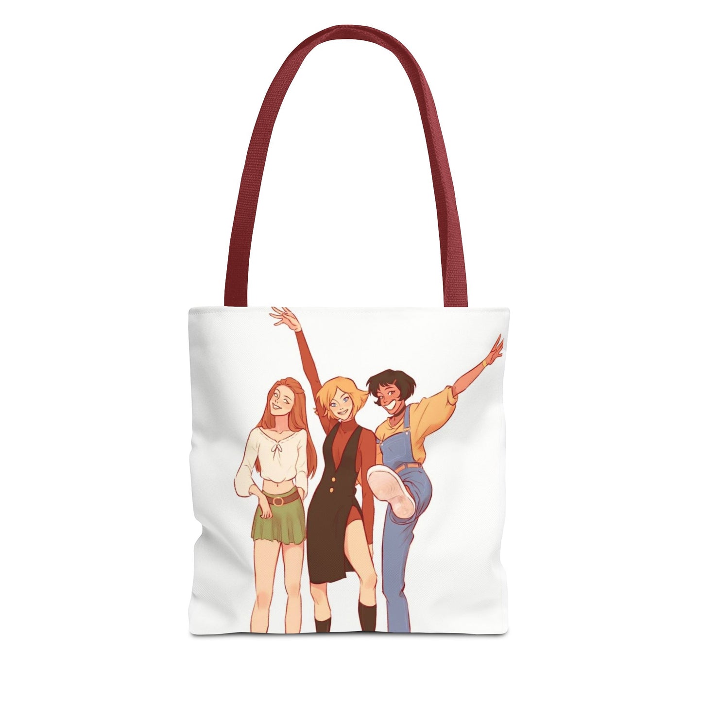 Trendy Tote Bag with Fun Character Design, Stylish Reusable Shopping Bag, Eco-Friendly Gift for Friends, Perfect for Everyday Use, [...]