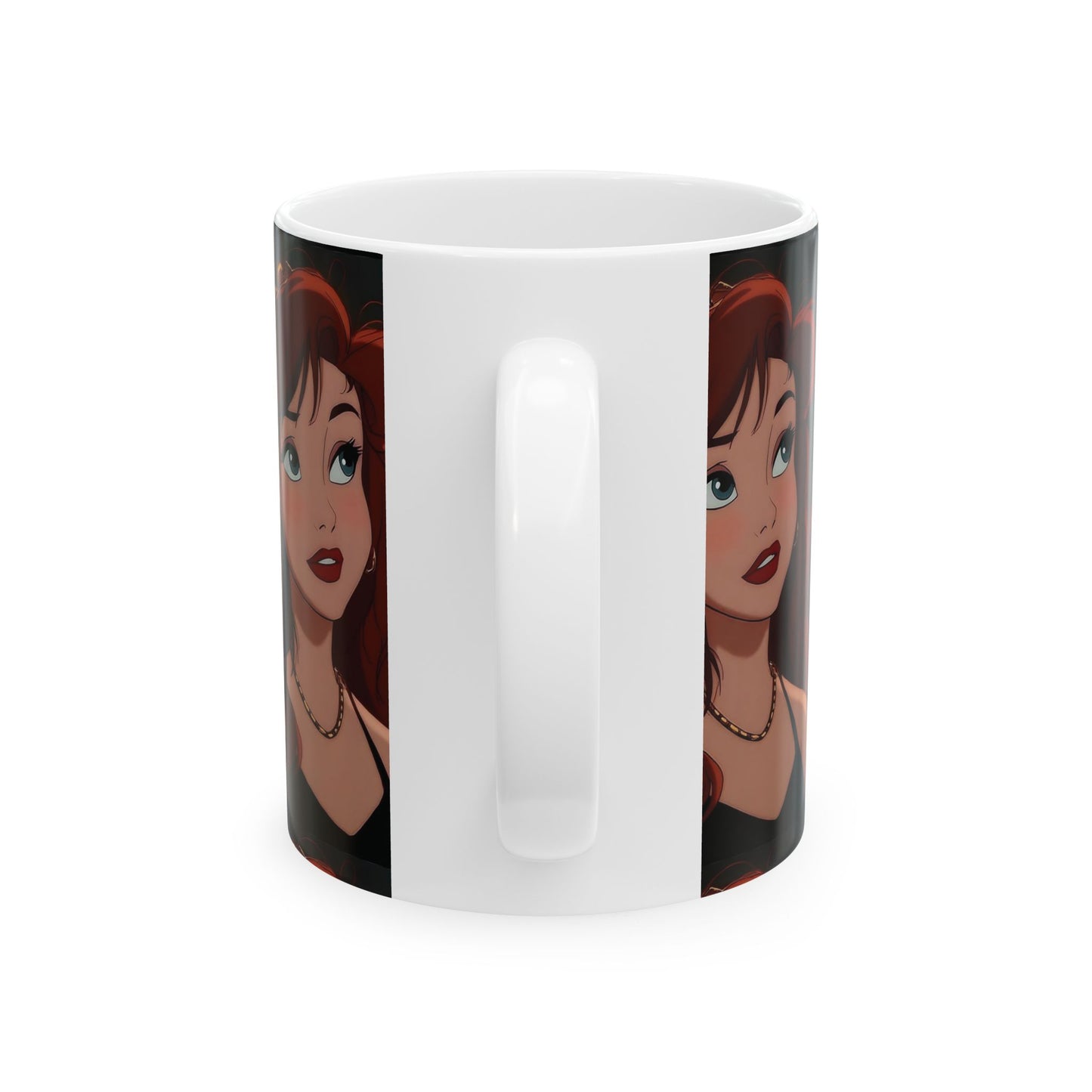 Elegant Disney-Inspired Ceramic Mug, Coffee Cup for Gift, Tea Lovers, Fantasy Collectibles, Cozy Home Decor