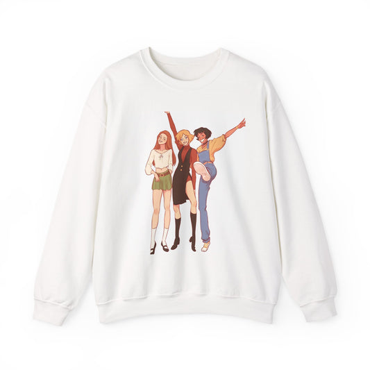Celebrate Friendship Sweatshirt | Cozy Crewneck with Fun Design, Perfect for Gift Giving, Casual Wear, Girls Night Out, and Celebrations