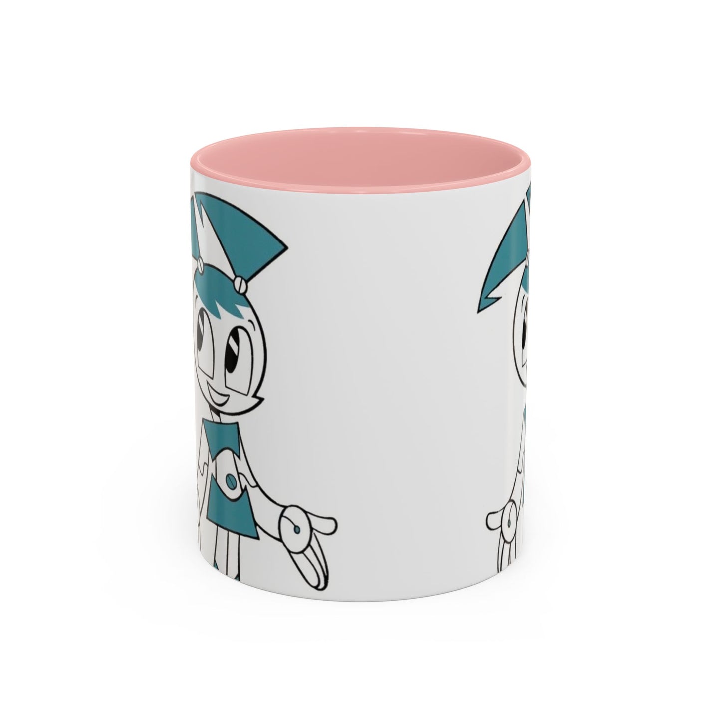 Whimsical Robot Accent Coffee Mug, Cute Gift for Robot Lovers, Fun Kitchen Decor, Perfect for Birthdays, Holidays, and Everyday Use