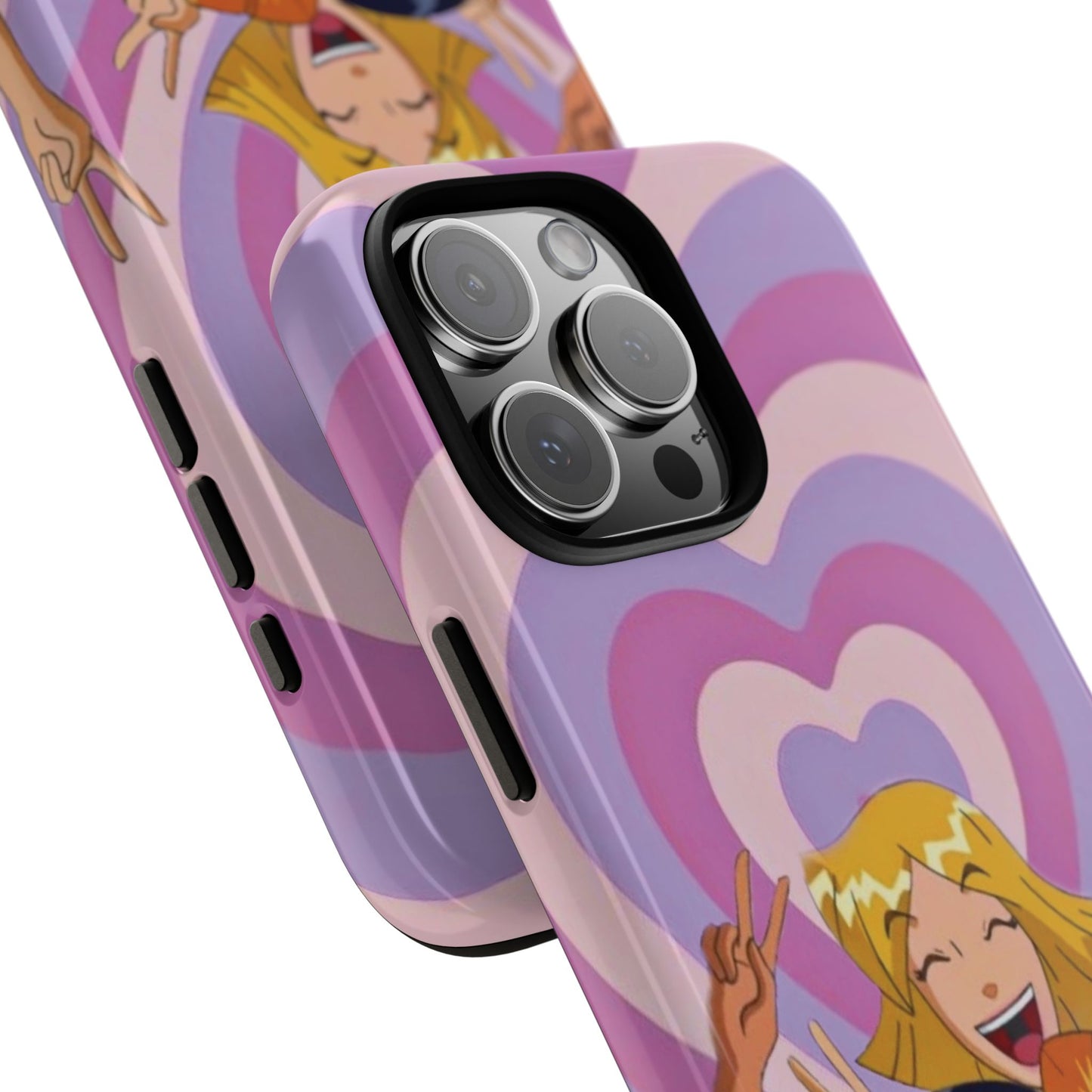 Colorful Phone Case with Cheerful Design, Fun Accessories, Gift for Teens, Trendy Tech Cover, Girls' Birthday Present