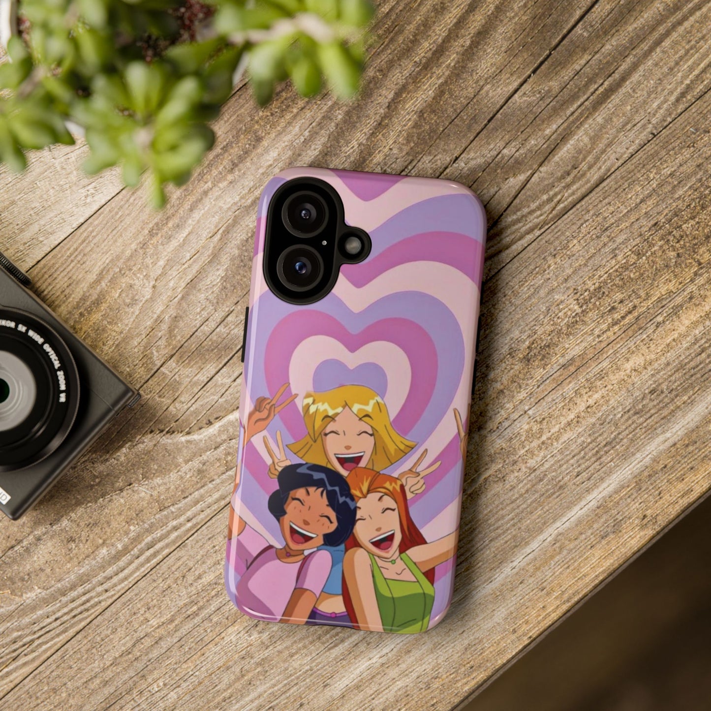 Colorful Phone Case with Cheerful Design, Fun Accessories, Gift for Teens, Trendy Tech Cover, Girls' Birthday Present