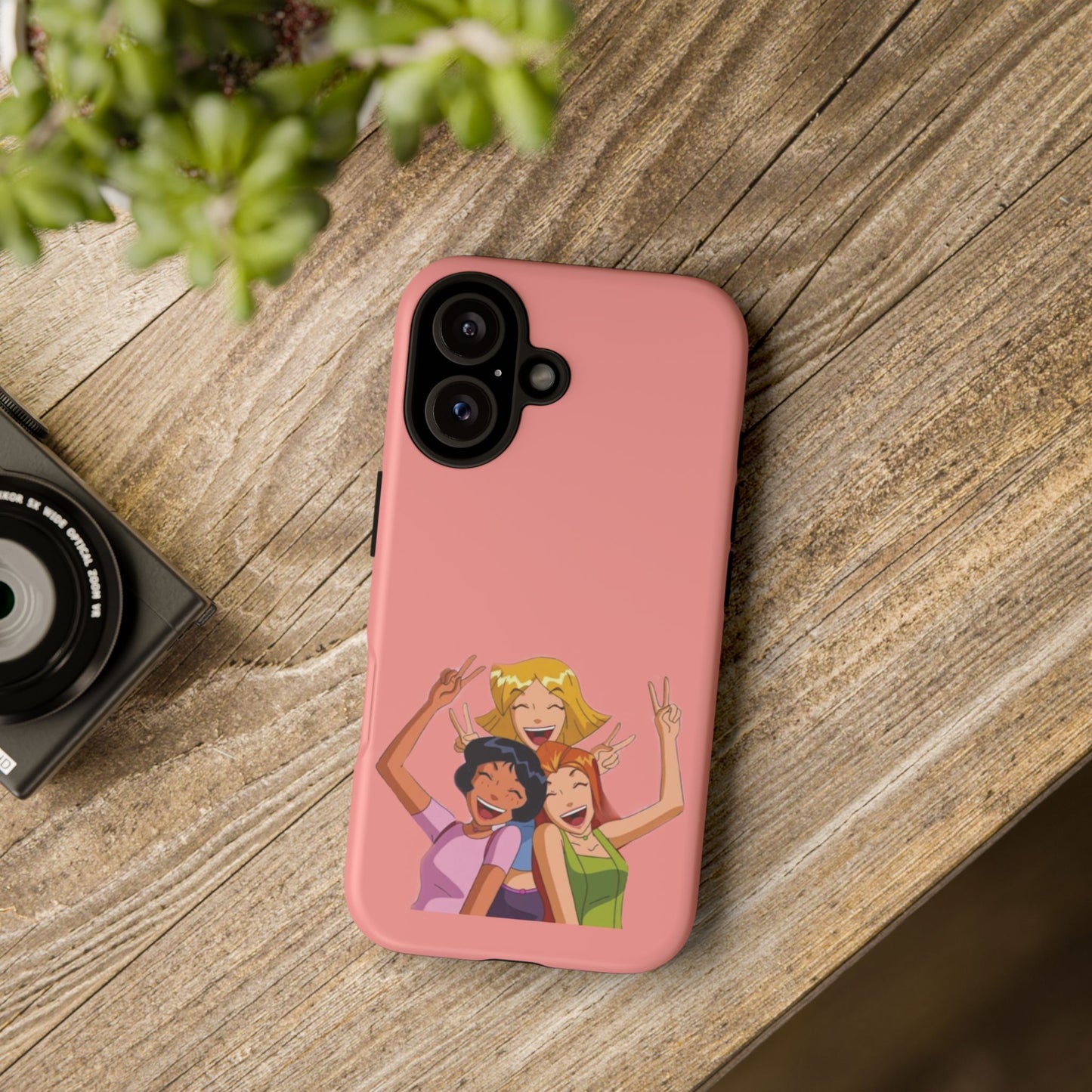 Playful Friendship Phone Case, Cute Girls Phone Cover, Tough Phone Case, Unique Tech Accessory, Gift for Friends, Fun Personalized Case