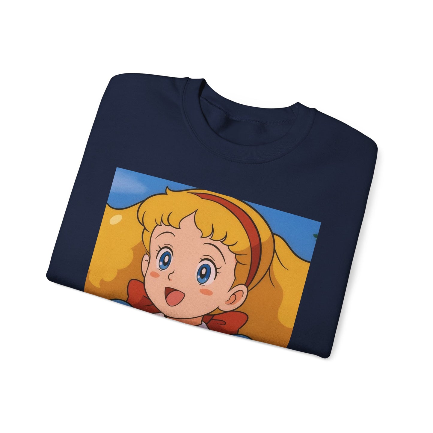 Cute Cartoon Character Crewneck Sweatshirt, Cozy Sweatshirt, Gift for Kids, Cartoon Apparel, Anime Sweatshirt, Cute Clothing