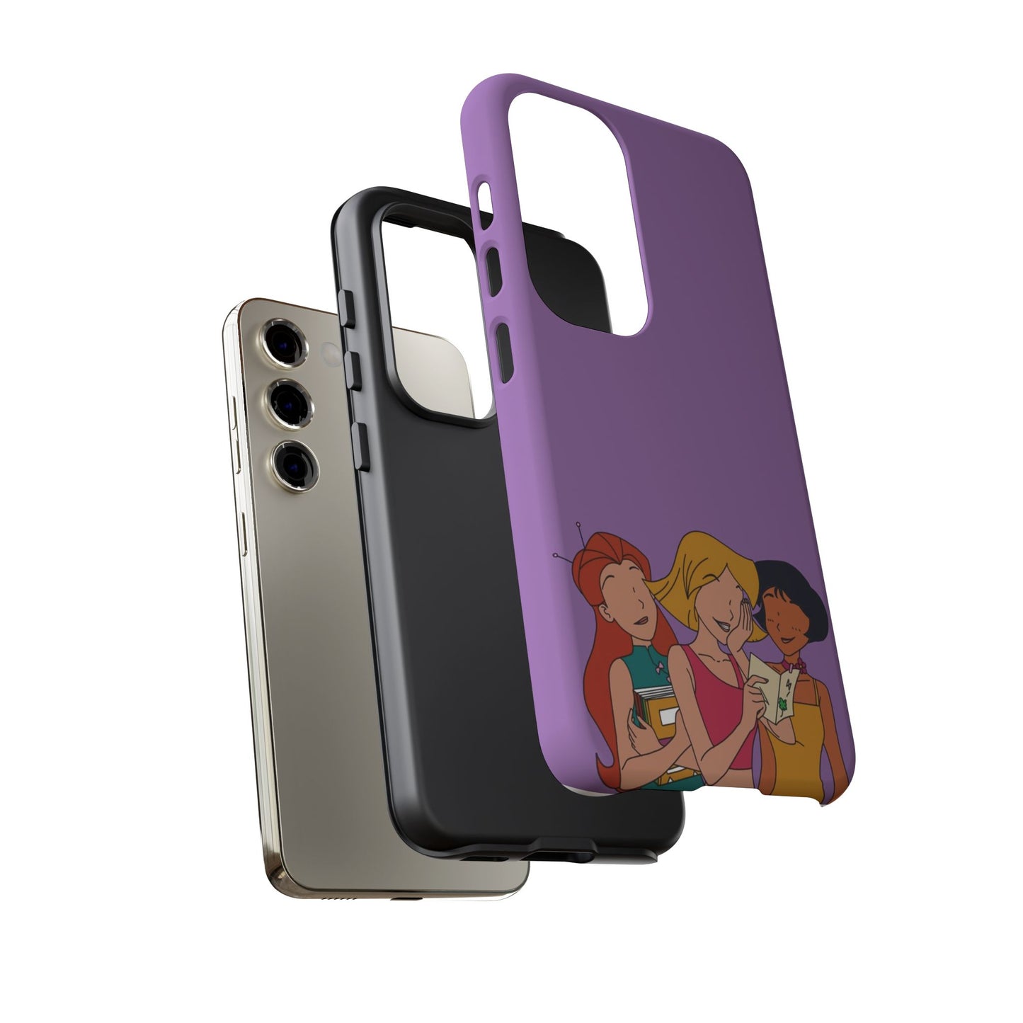 Colorful Phone Case, Cute Tough Cases for Teens, Friendship Gifts, Cartoon Aesthetic Phone Accessories, Fun & Stylish Mobile Covers