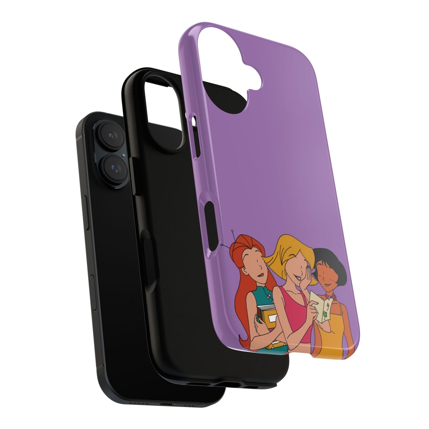 Colorful Phone Case, Cute Tough Cases for Teens, Friendship Gifts, Cartoon Aesthetic Phone Accessories, Fun & Stylish Mobile Covers